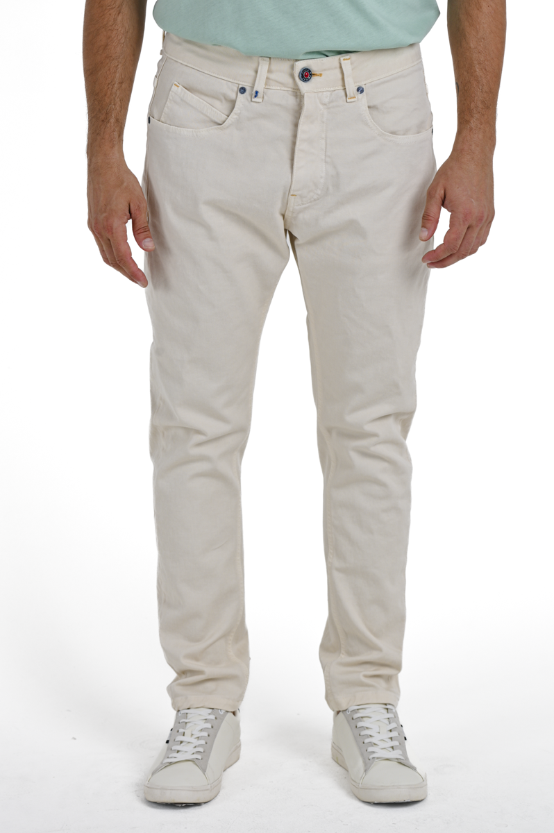 Pantaloni in cotone regular Kong DRL SS24
