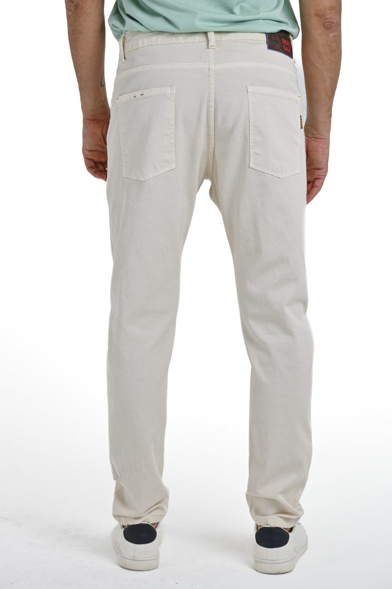 Pantaloni in cotone regular Kong DRL SS24