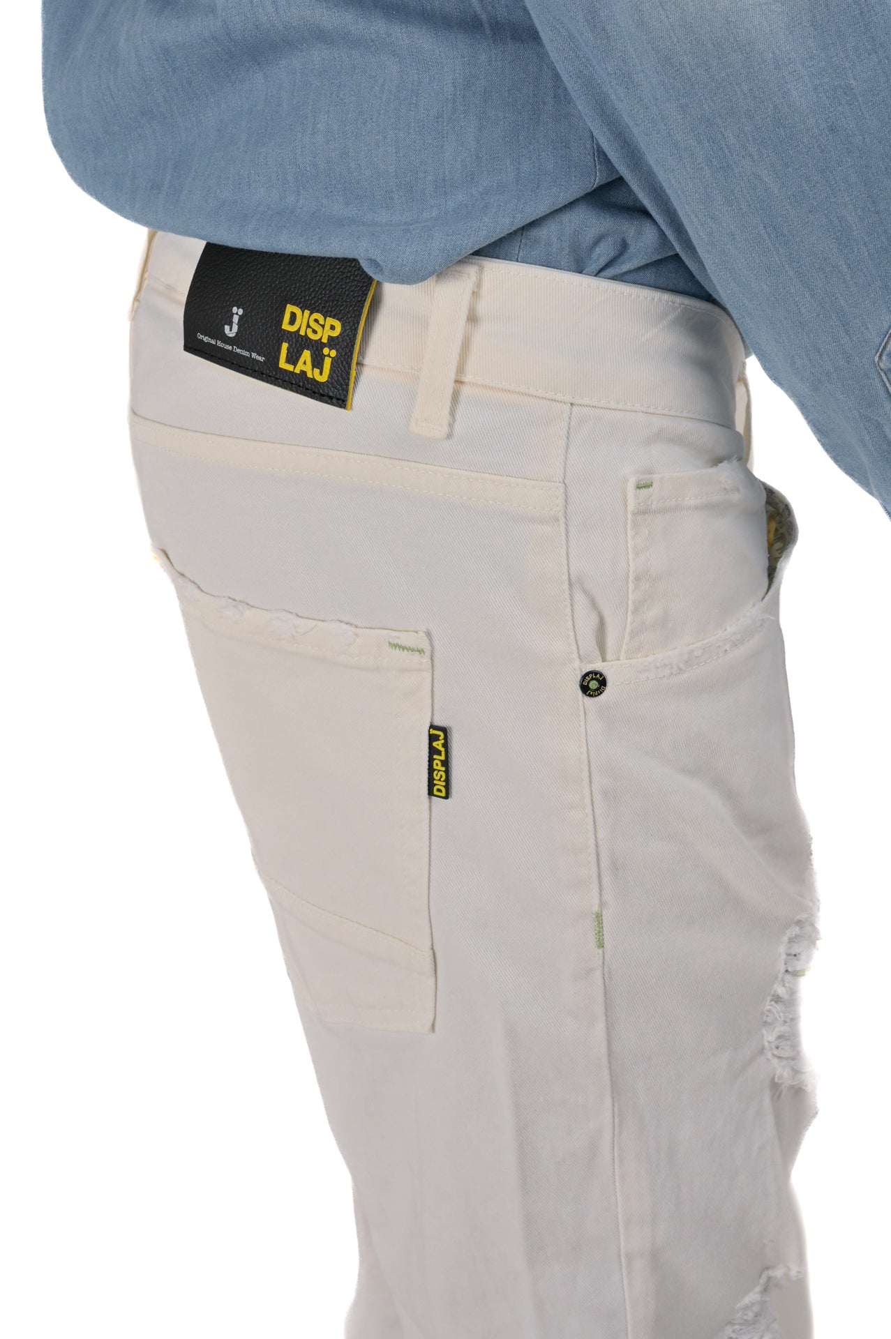 New Wolf White SS22 Regular Pants