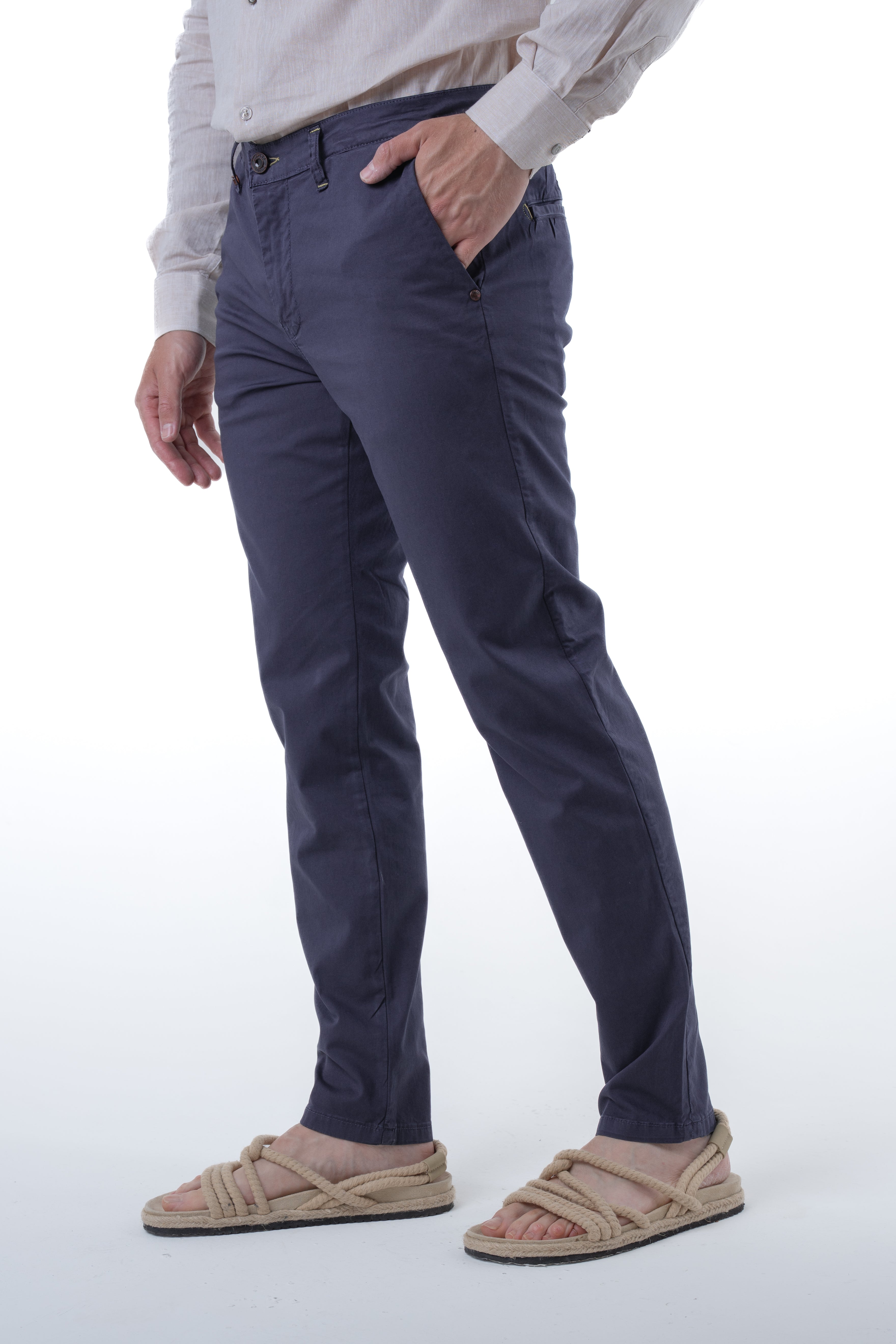 Pantaloni in cotone slim Sonic Sant SS25