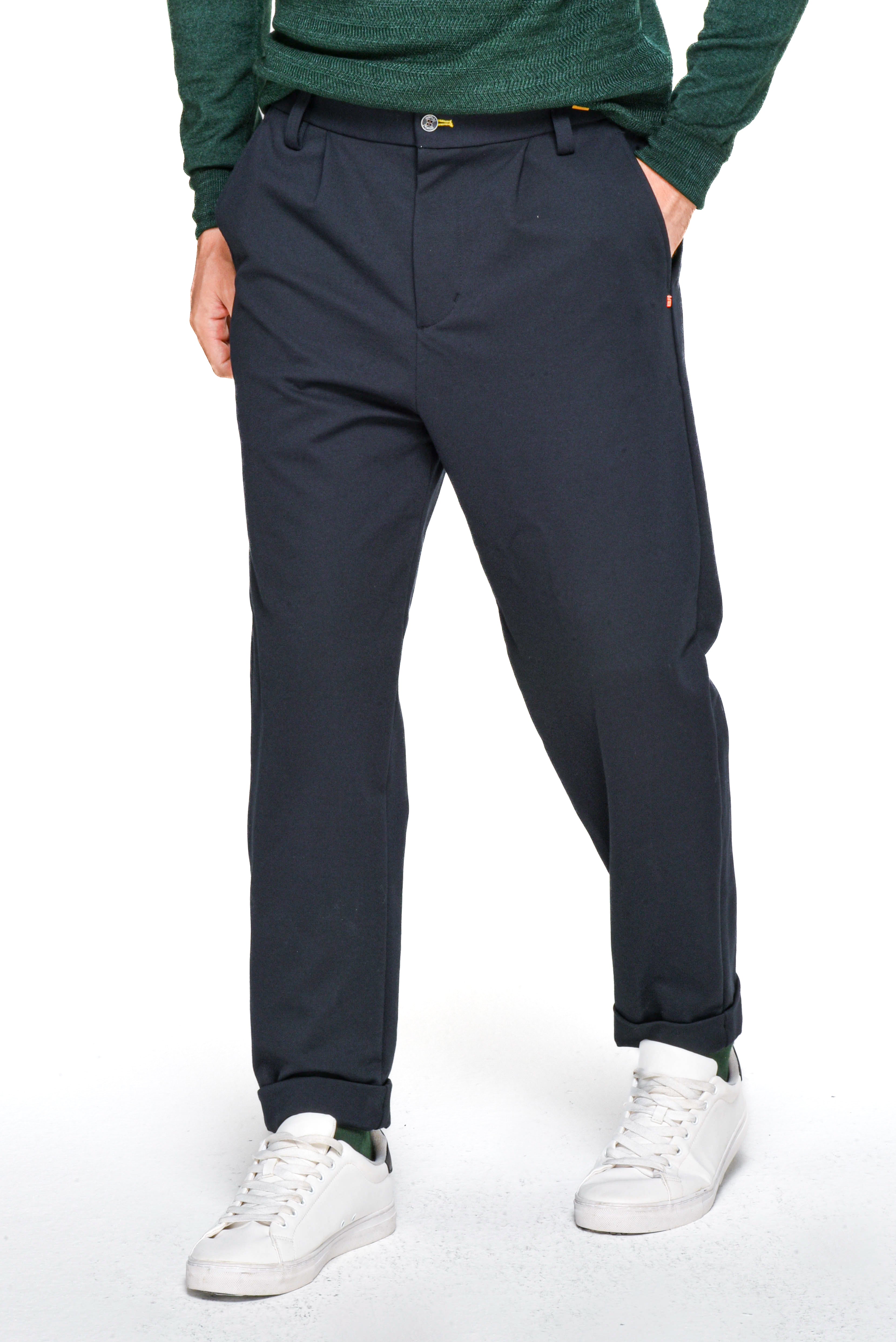 Pantaloni classici loose ballon baton FW23/24