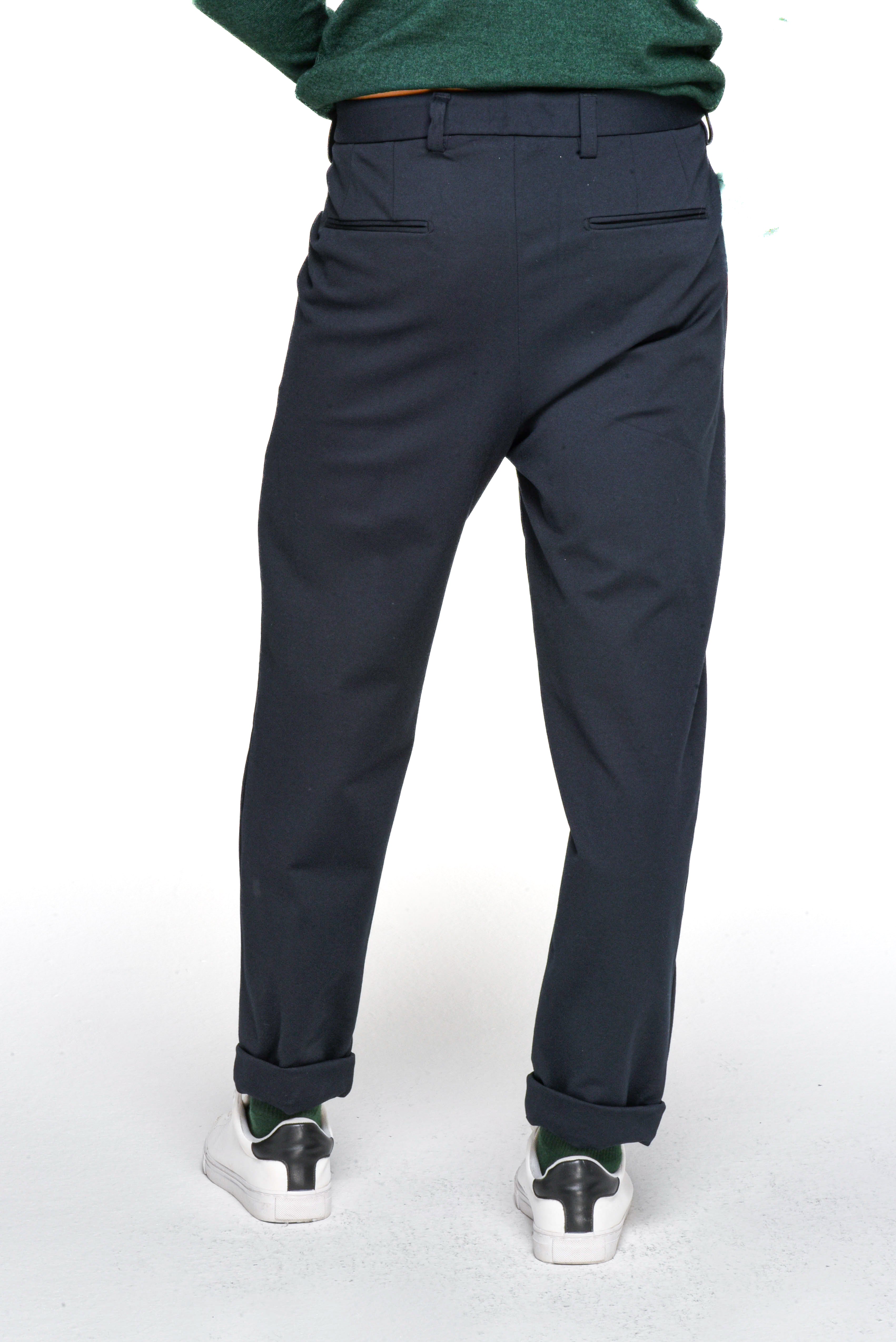 Pantaloni classici loose ballon baton FW23/24