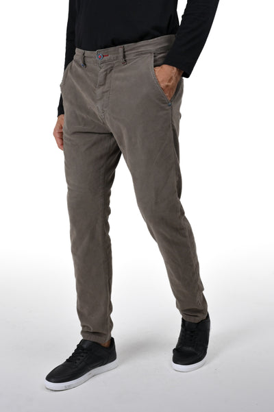 Pantaloni Velluto Regular Panama Berry FW23/24