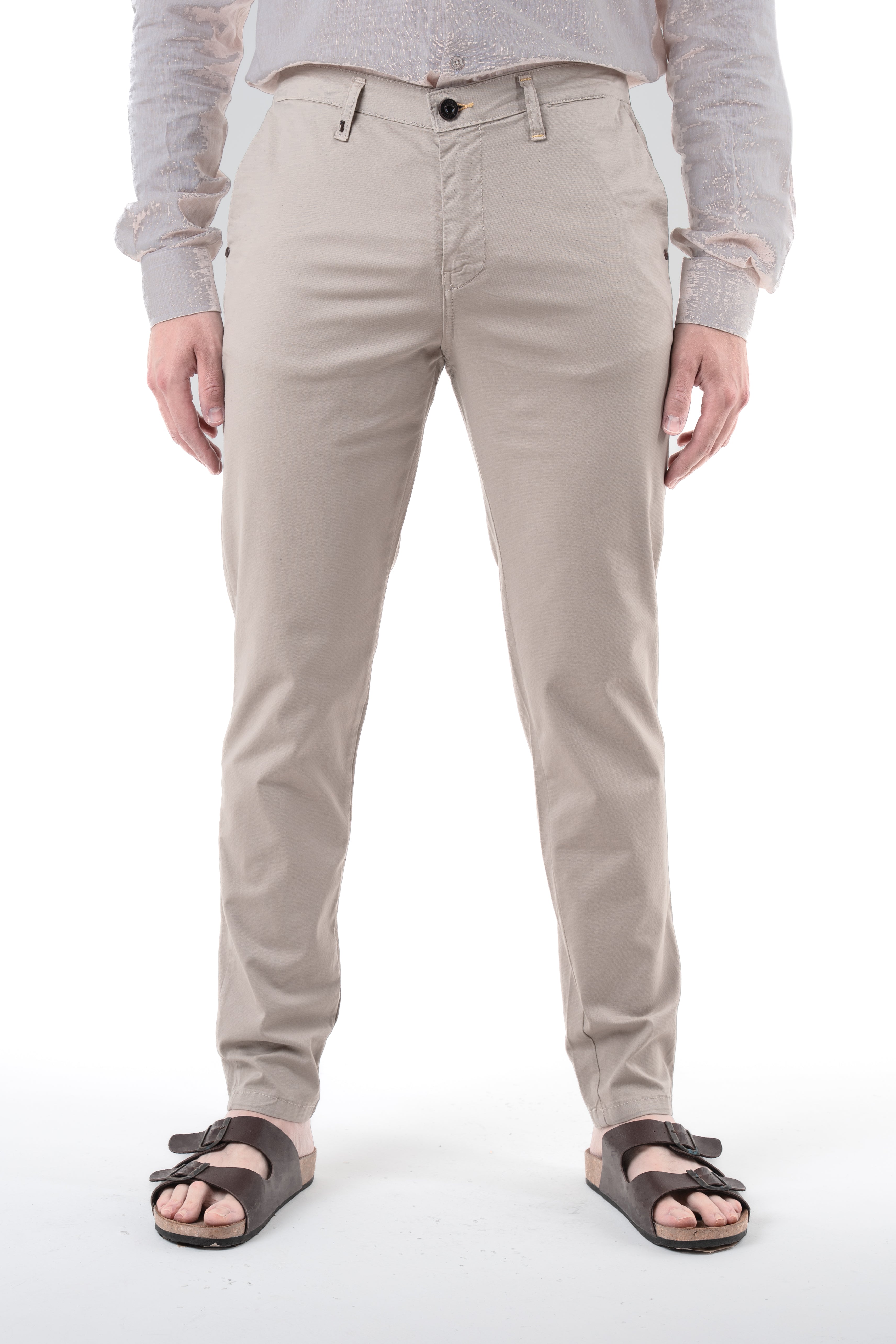 Pantaloni in cotone slim Sonic Sant SS25