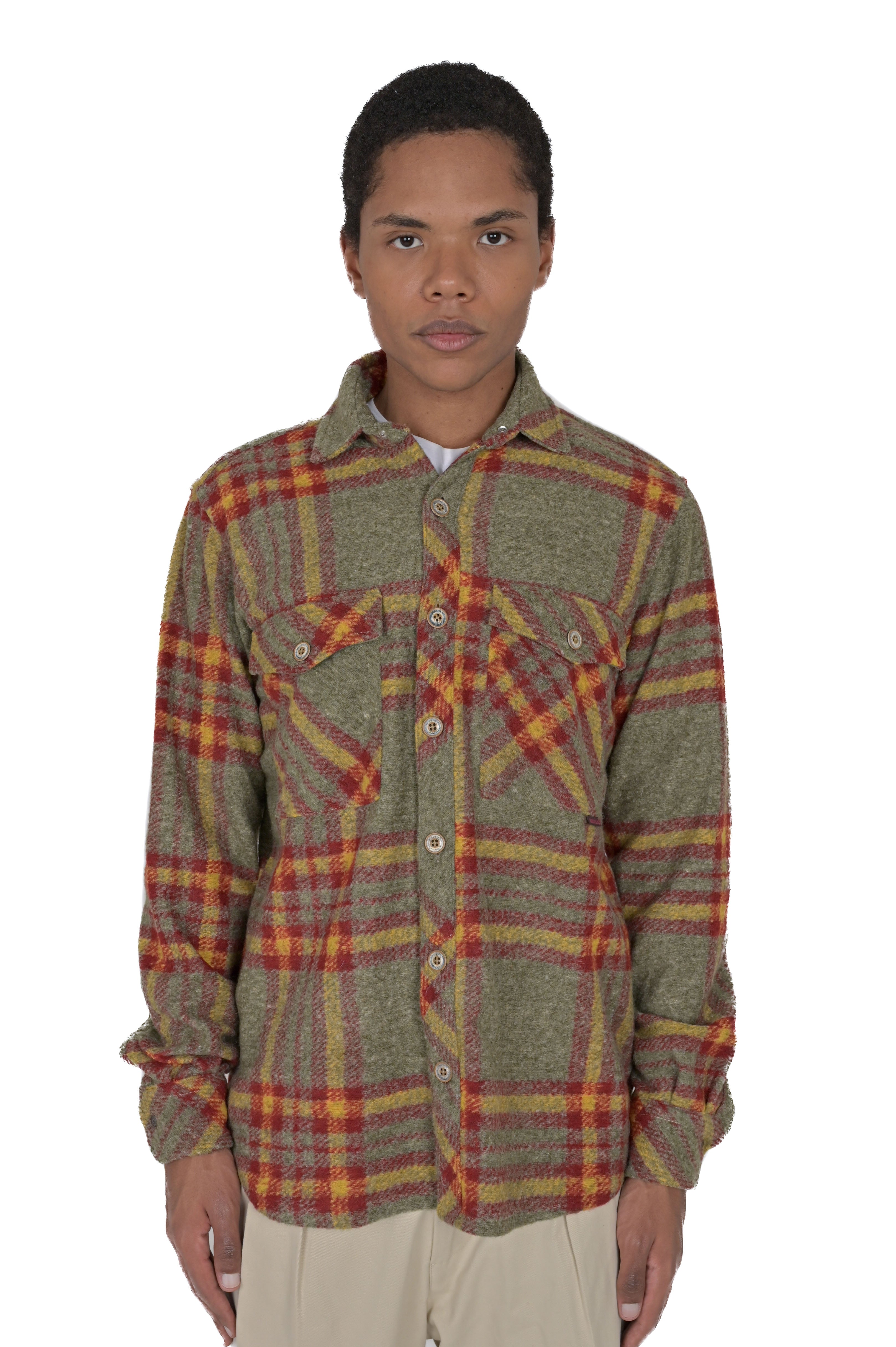 Camicia in flanella loose Under FW24/25