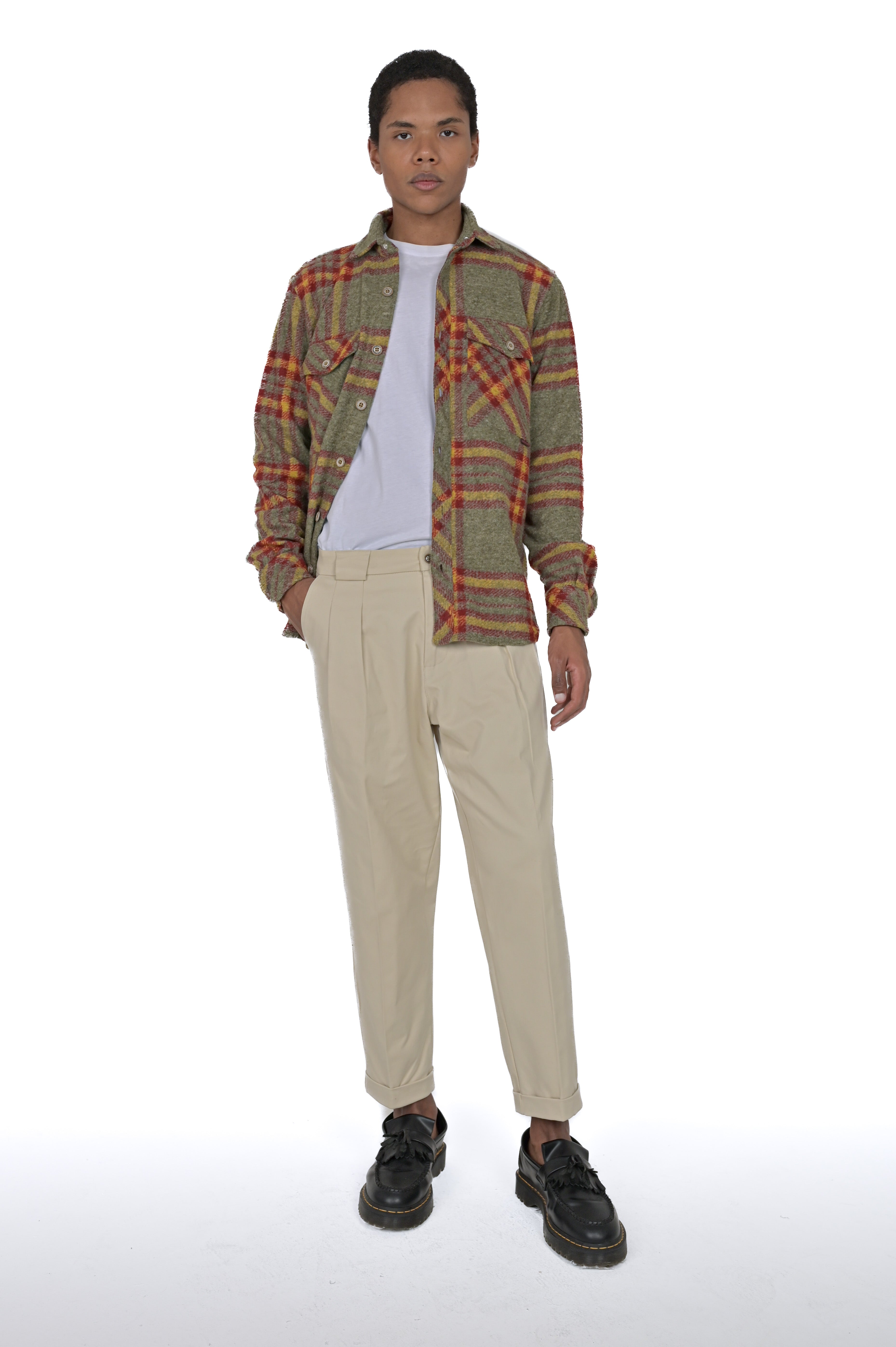 Camicia in flanella loose Under FW24/25