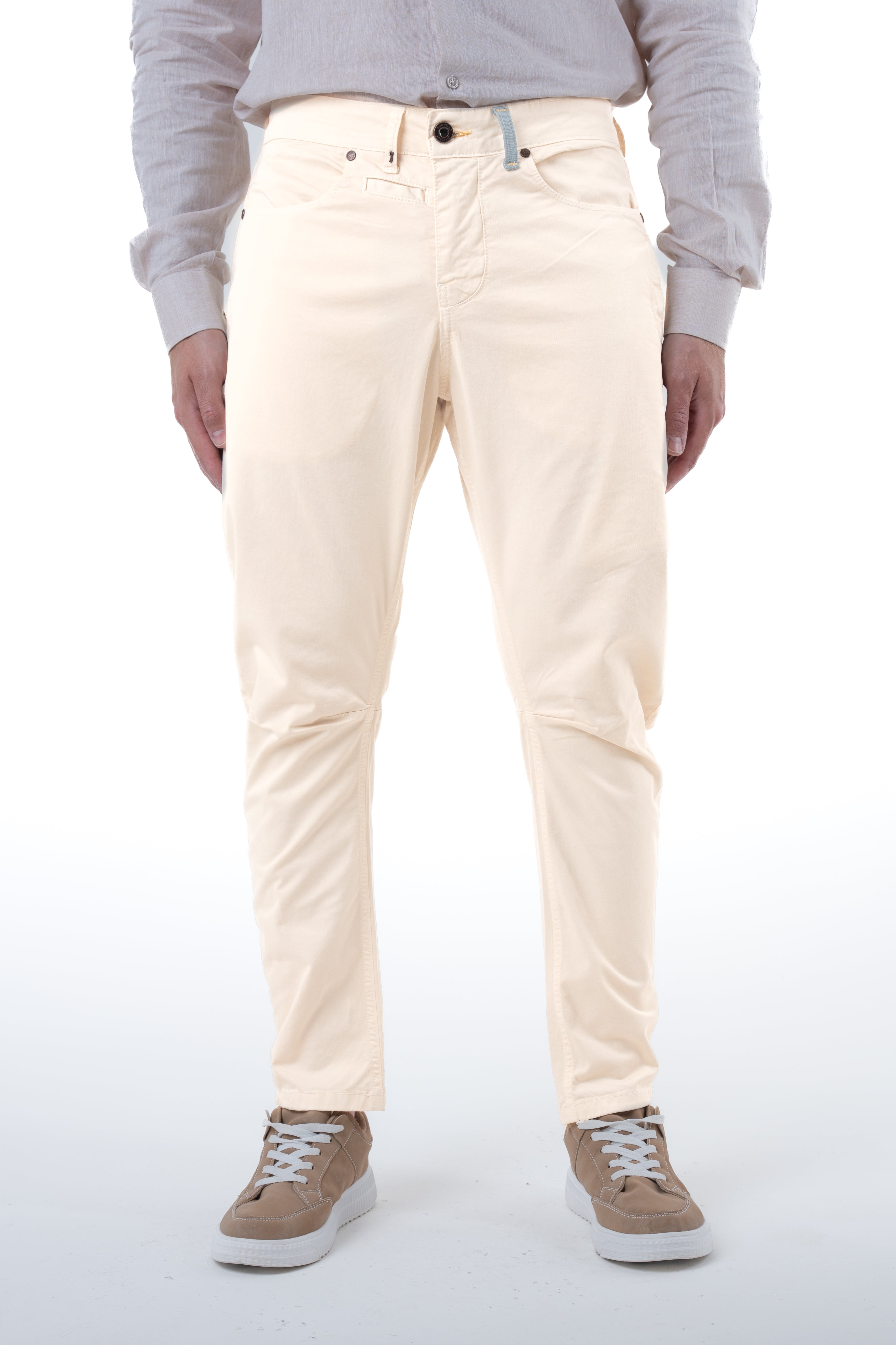 Pantaloni in cotone Tapered Vertigo SS25