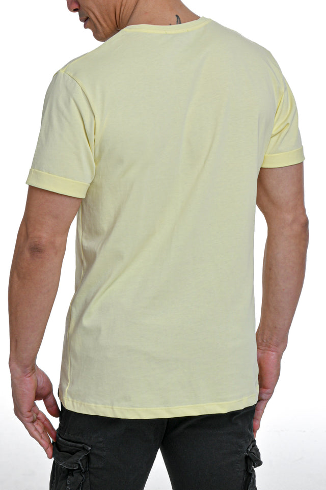 T-Shirt regular DPE 2401 Jersey Giallo Pastello SS24