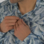 Camicia uomo con collo coreano lino PE 4523-DANDY ROCK - Displaj