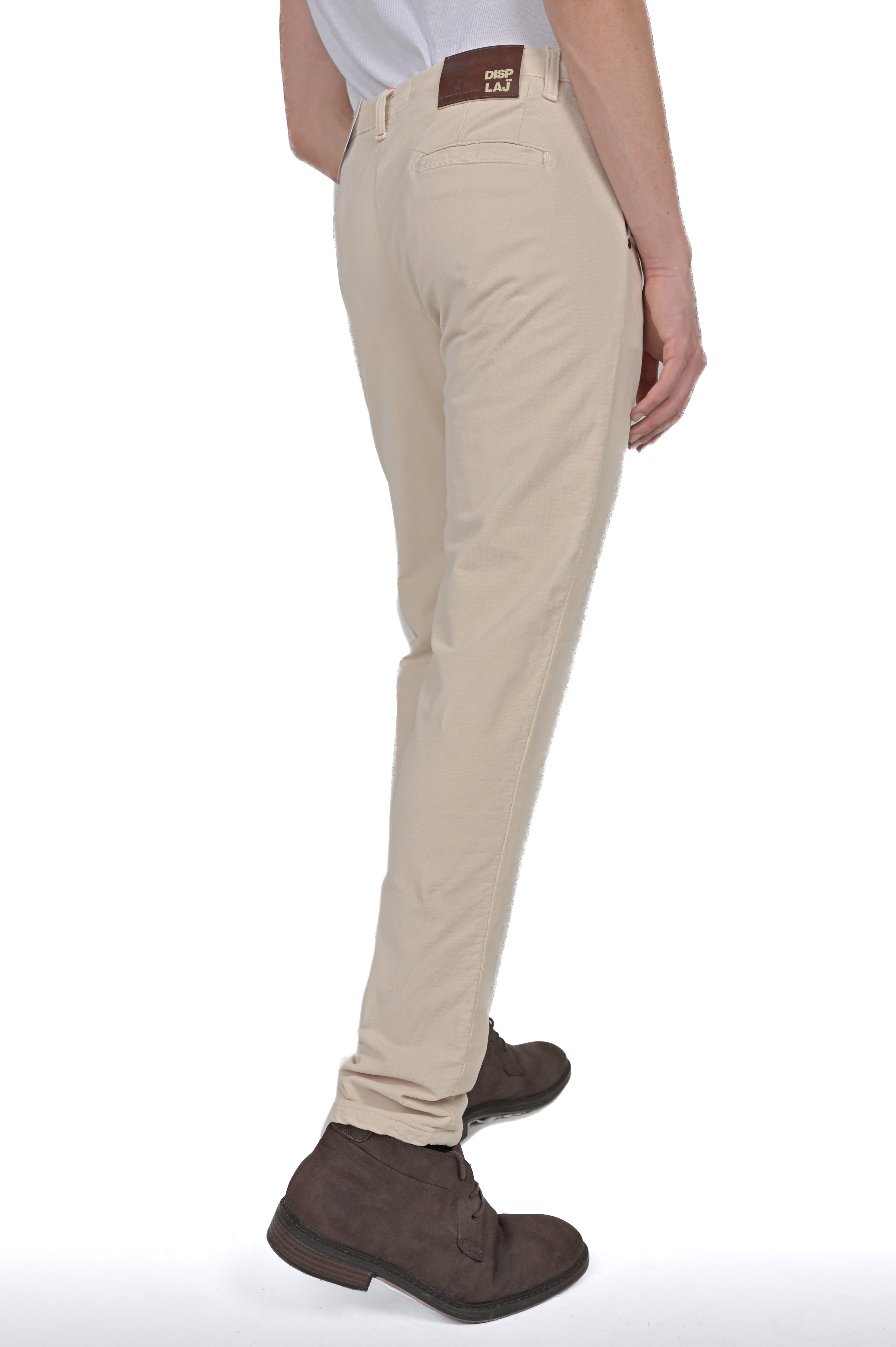 Pantaloni in Velluto Regular Sonic Smoth