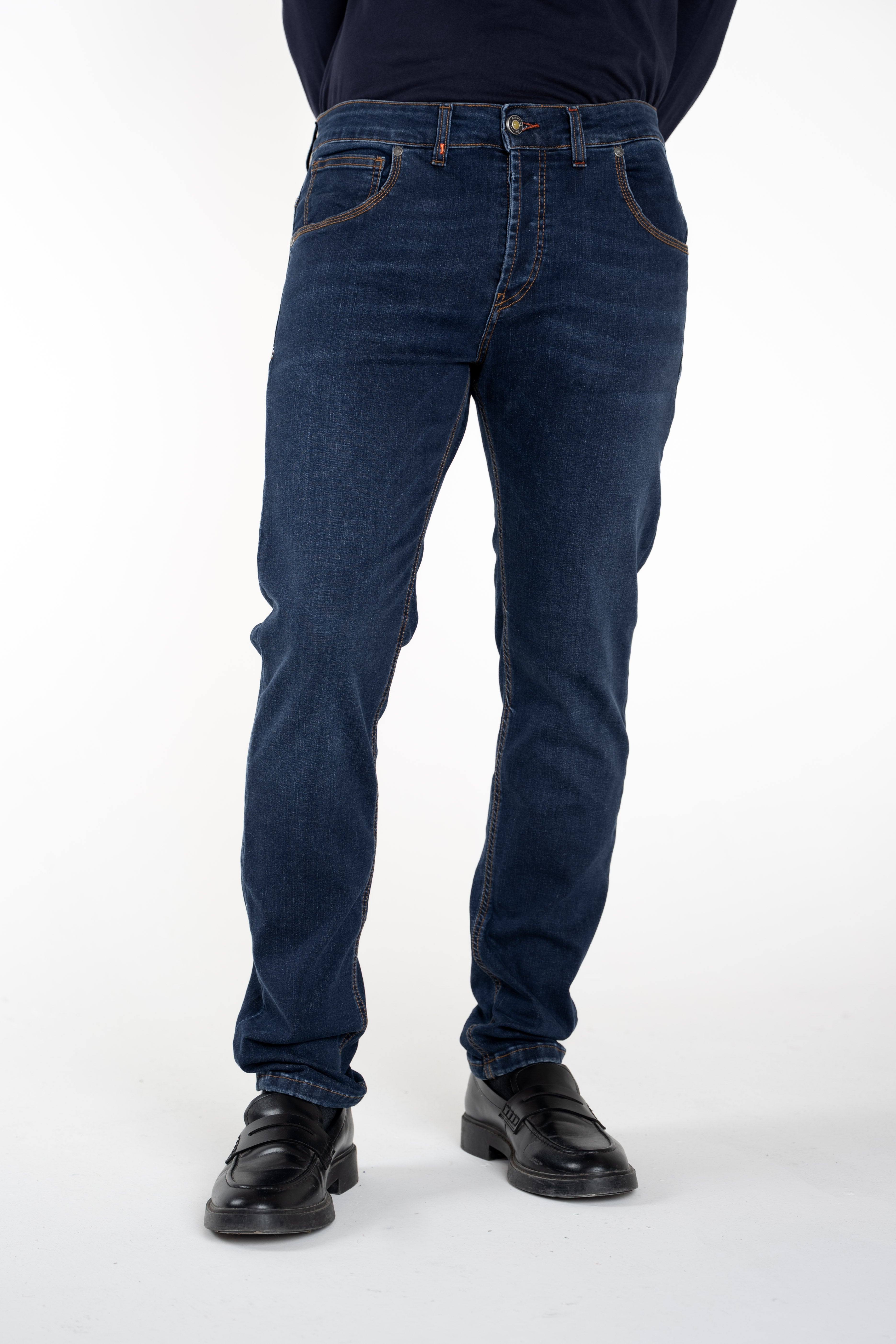 Guzman Music Dark regular jeans
