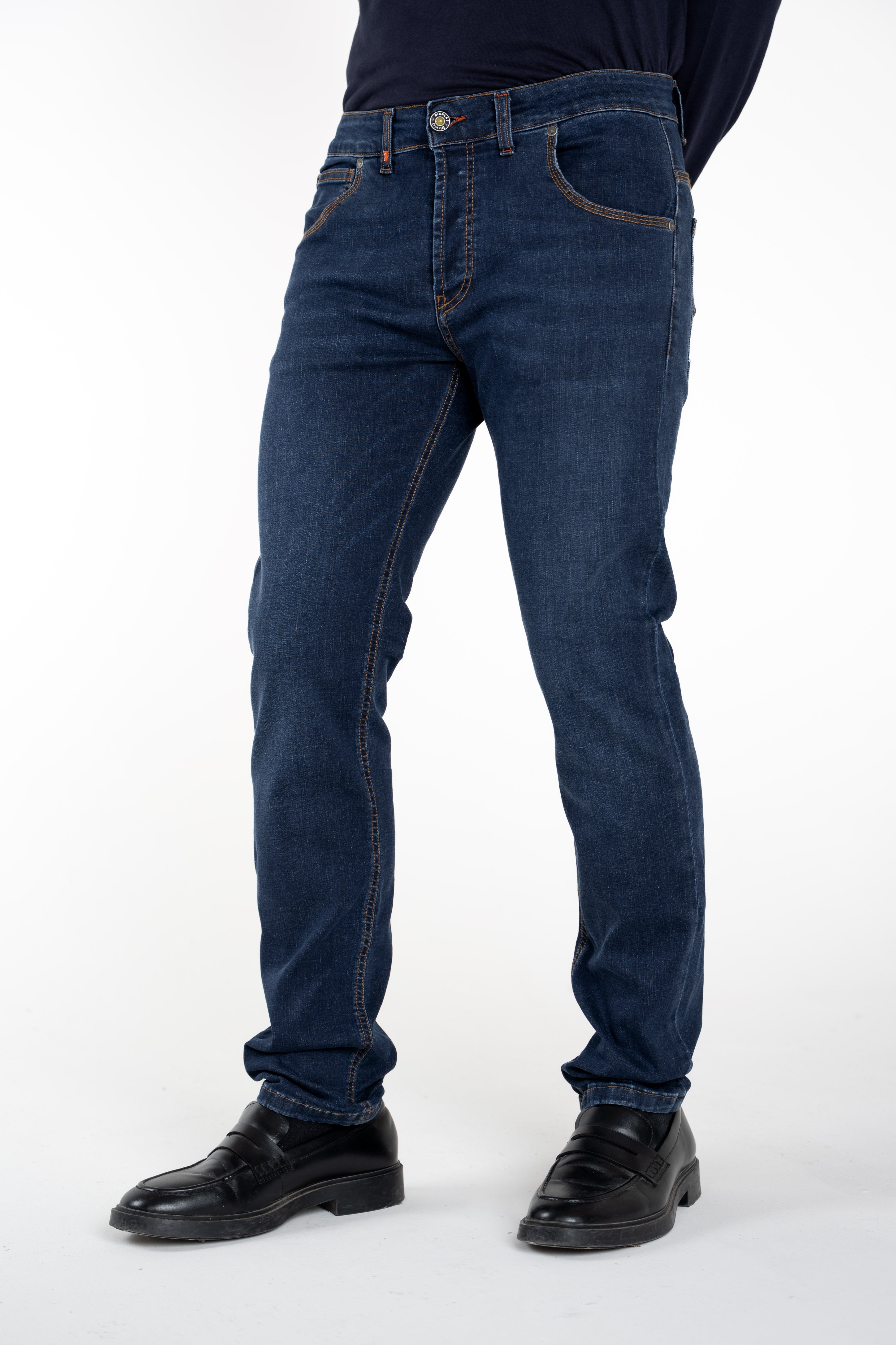 Guzman Music Dark regular jeans