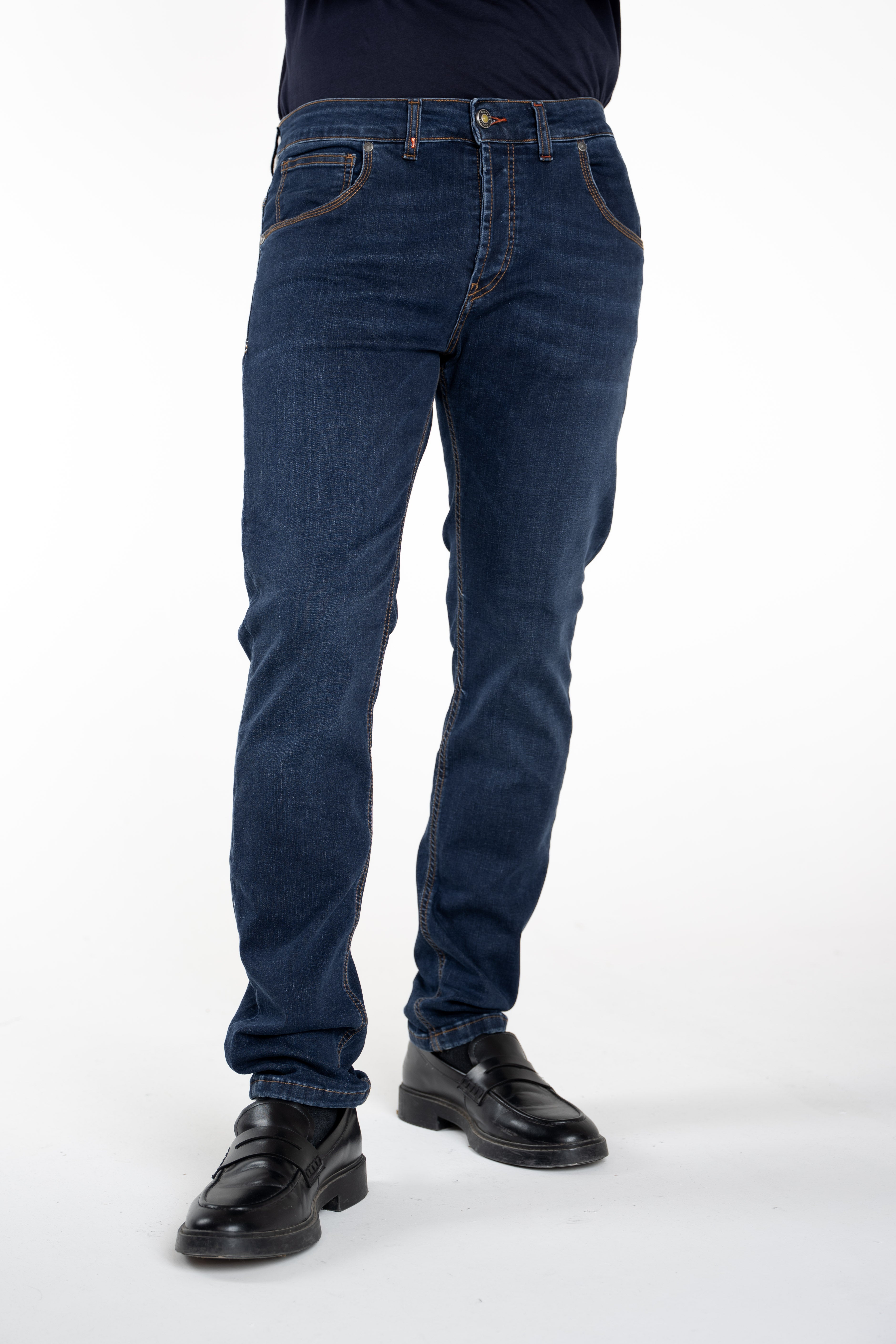Guzman Music Dark regular jeans