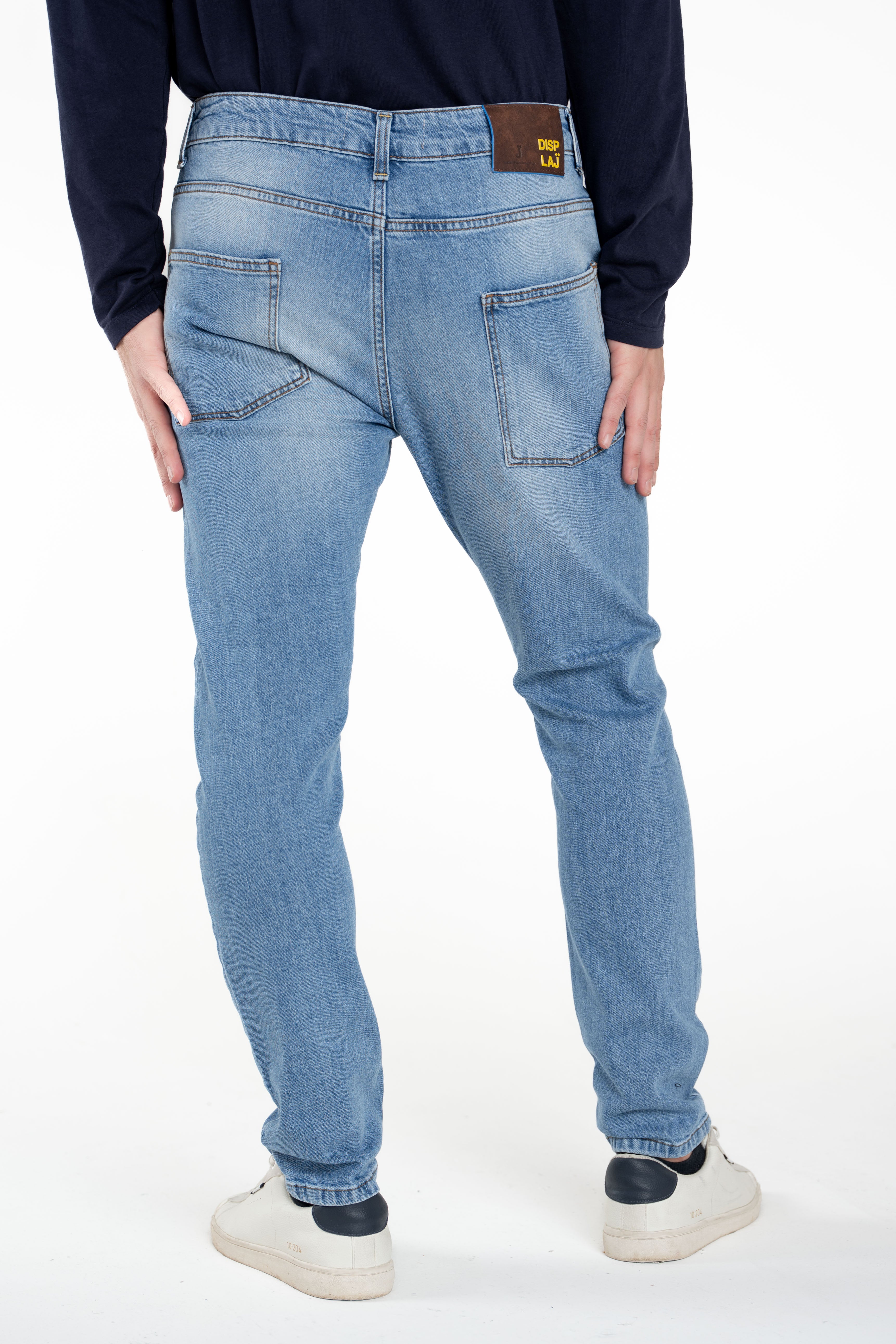 Jeans regular Kong Music Chiaro