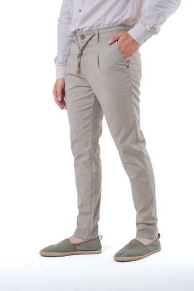 Pantaloni in cotone regular Different Open SS25