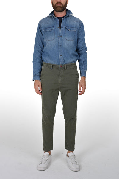 Pantaloni Slim Groove Stoccolma FW23/24