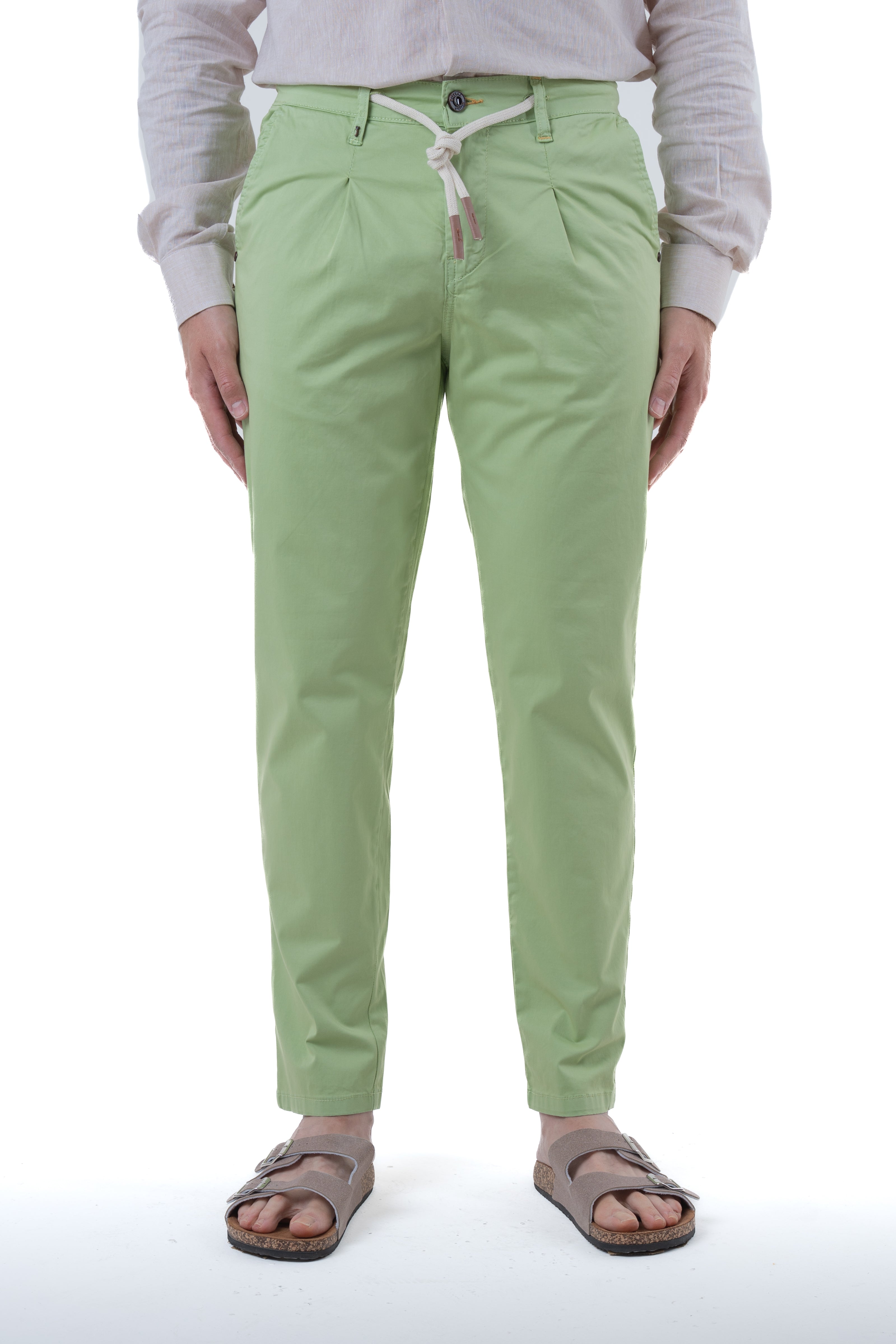 Pantaloni in cotone regular Different Raso SS25