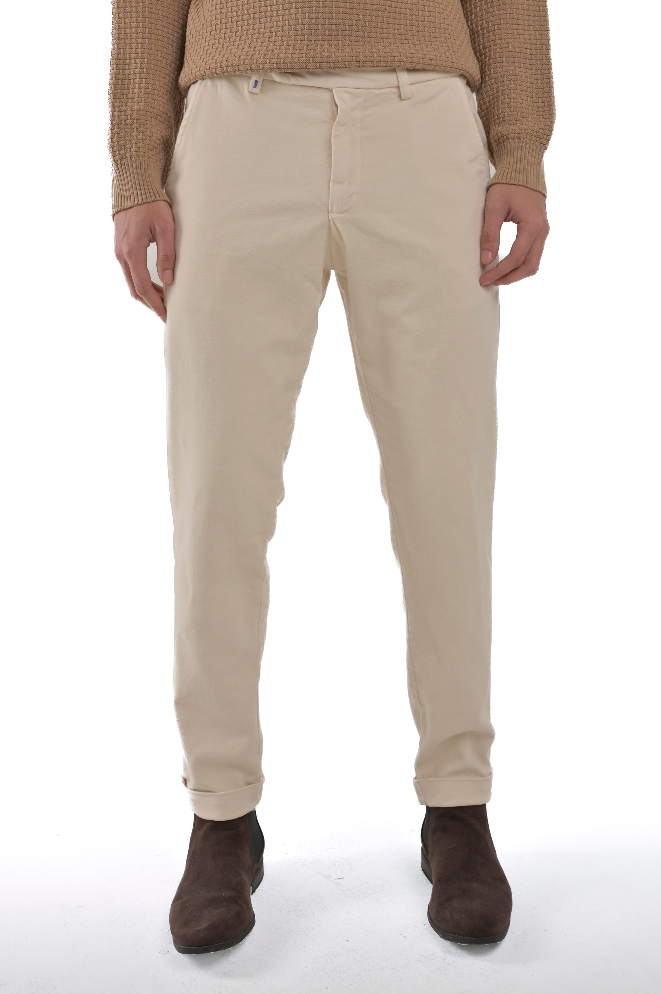 Pantaloni in Velluto Slim Racket