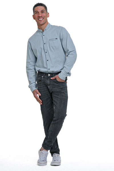 Pantaloni in cotone regular Kong DRL SS24