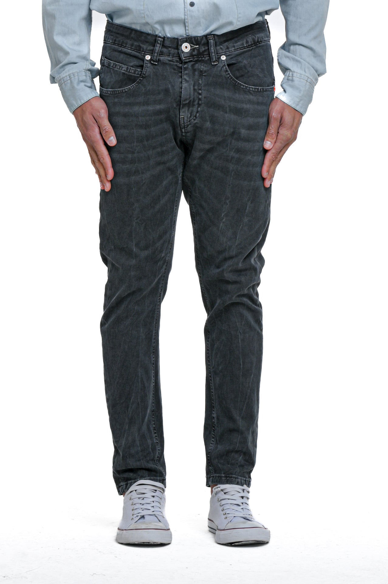 Pantaloni in cotone regular Kong DRL SS24