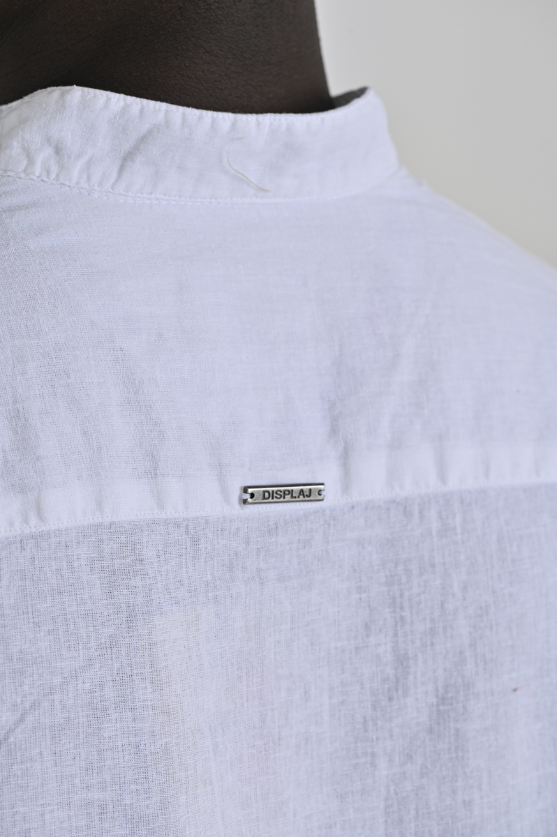 Regular Linen Shirt Tom Lino Bianco SS25