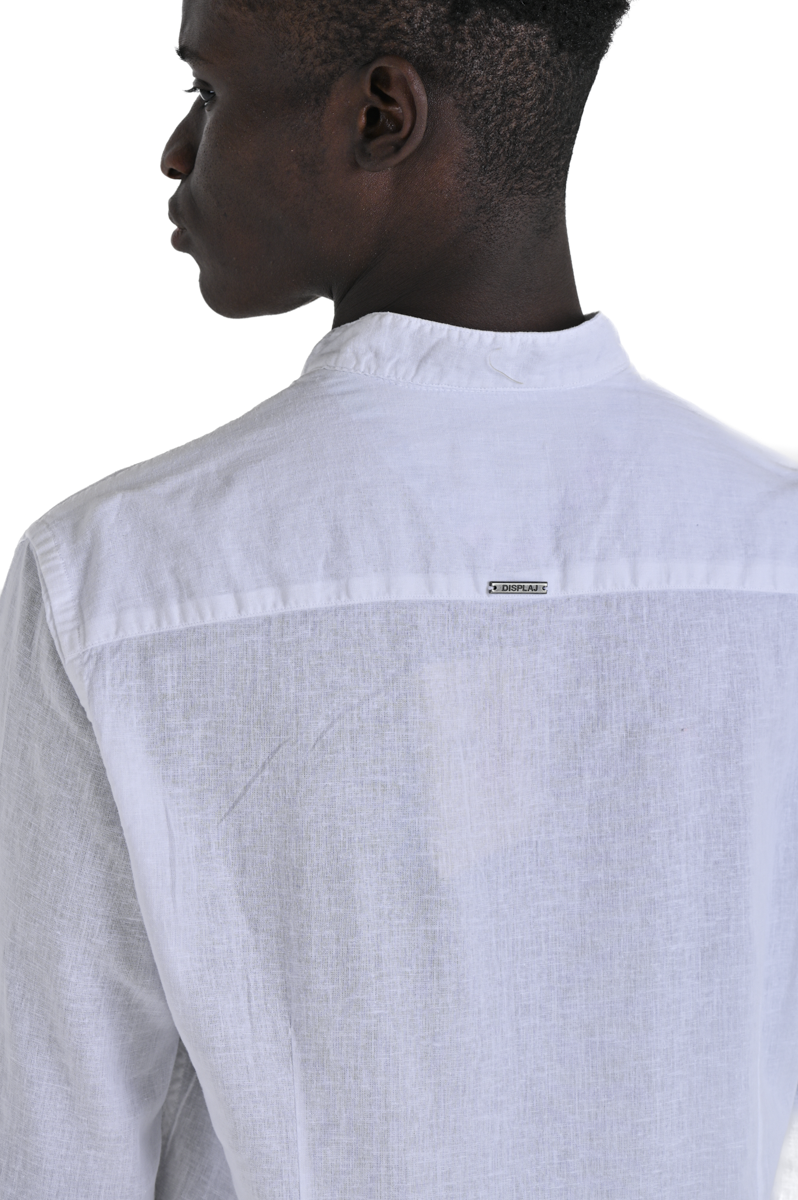 Regular Linen Shirt Tom Lino Bianco SS25