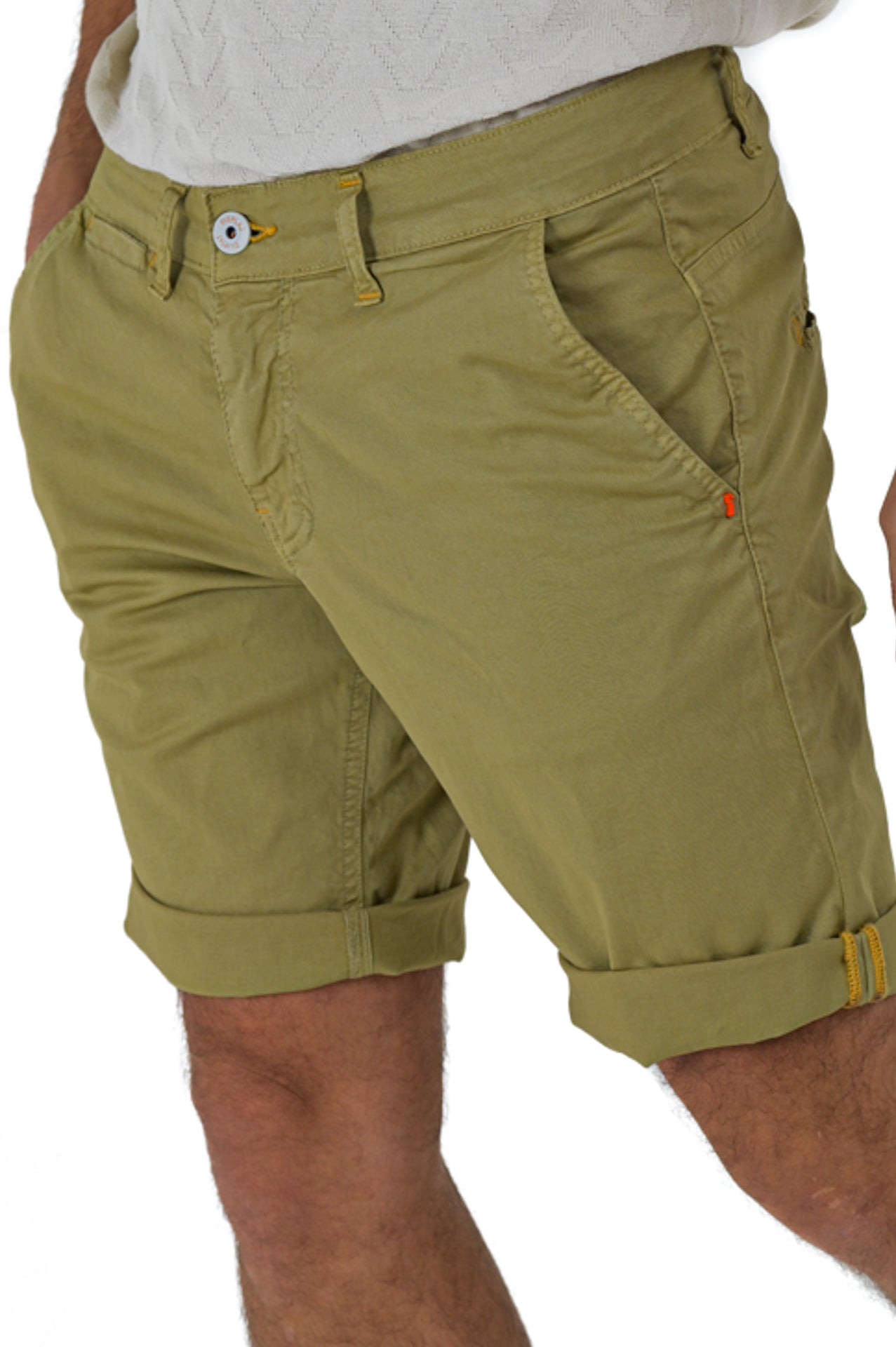 Bermuda in cotton slim Cristian Raso Nespola SS25