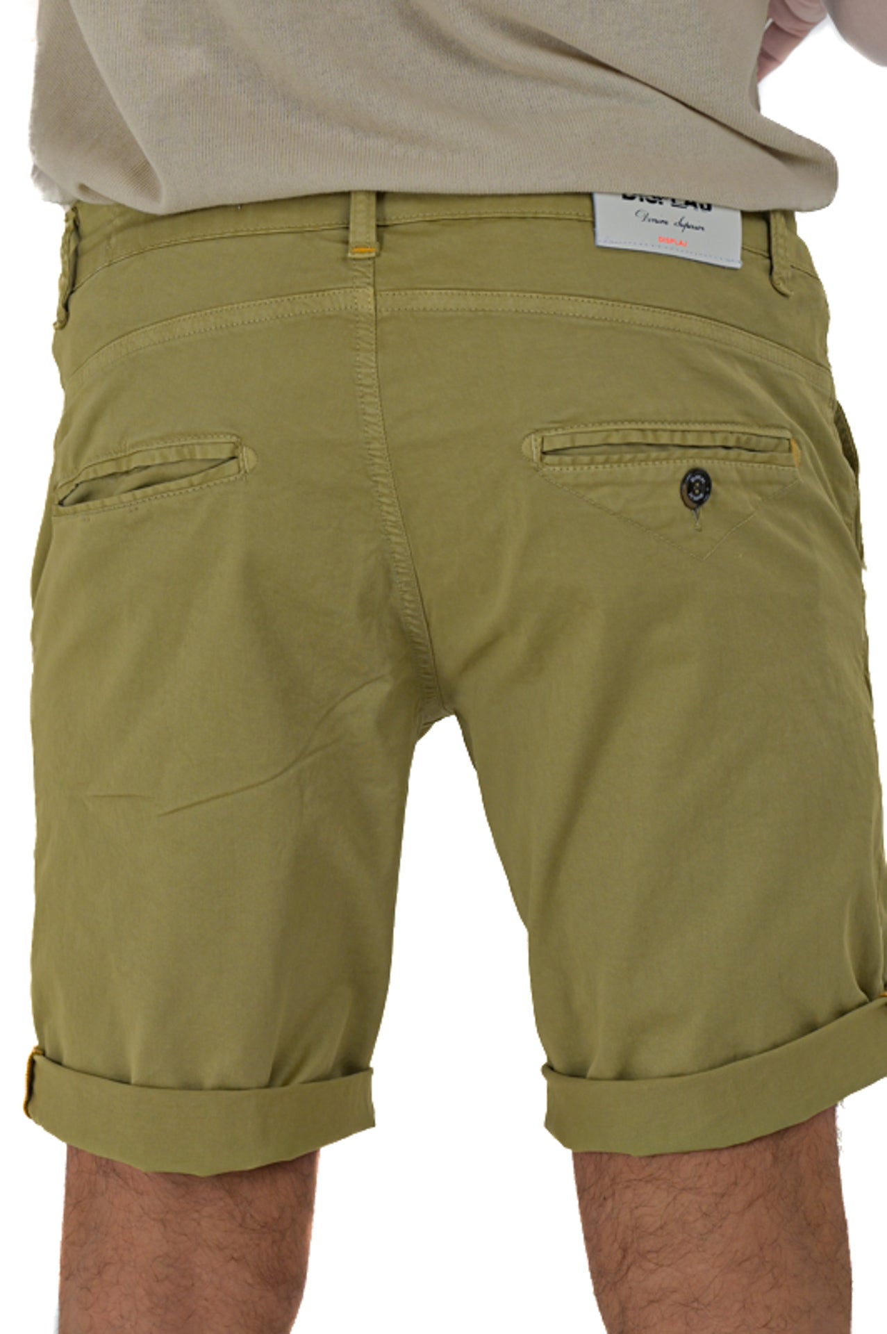 Bermuda in cotton slim Cristian Raso Nespola SS25