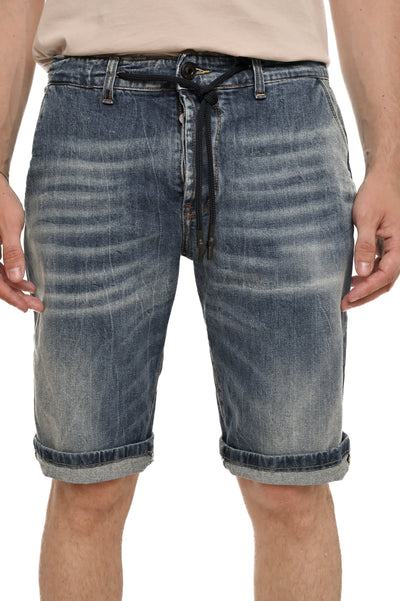 New Walter 15180 slim denim Bermuda shorts