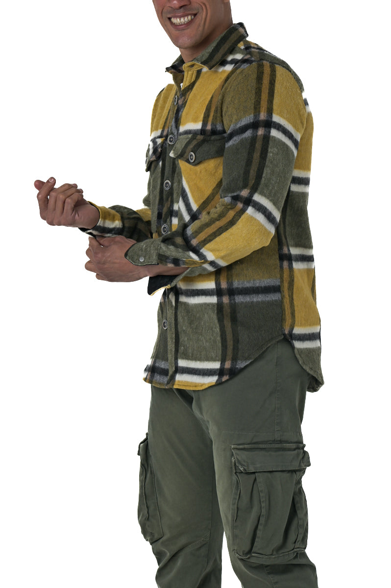 Camicia in velluto regular Under Flanella FW 23/24