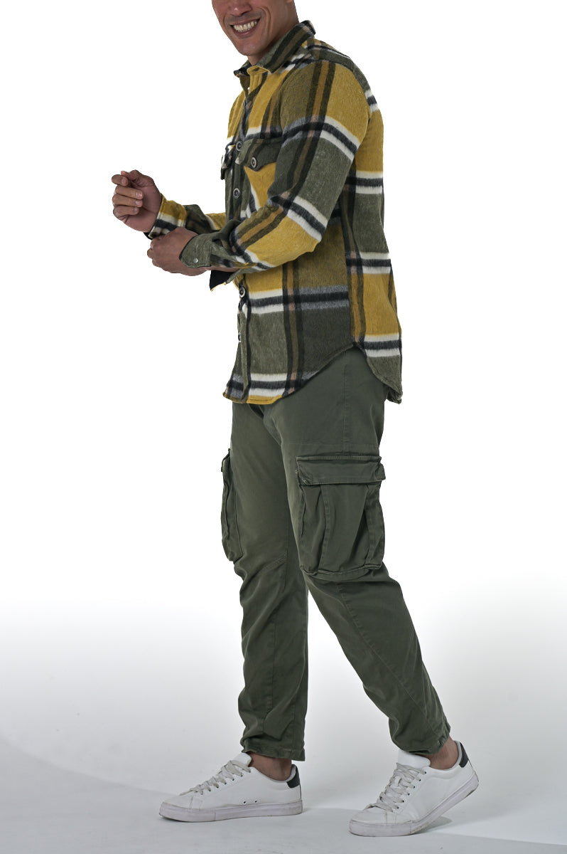 Camicia in velluto regular Under Flanella FW 23/24