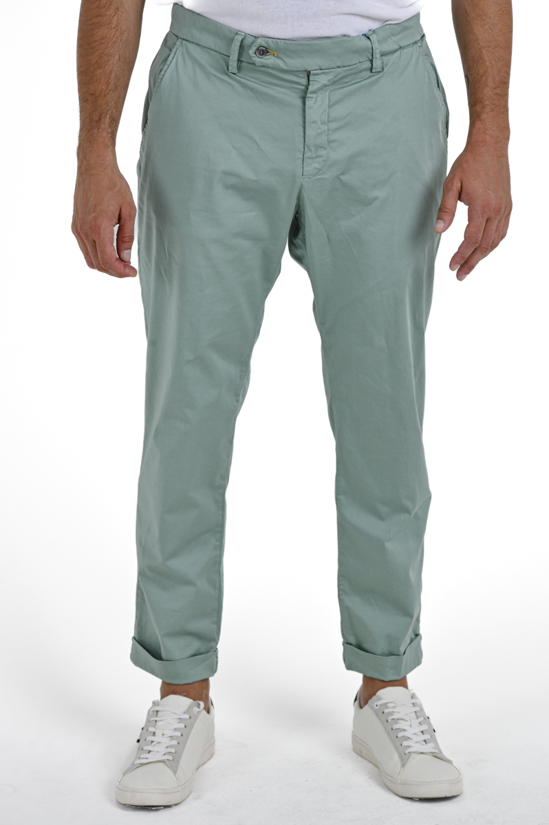Classic slim Racket Maribor beige SS24 trousers