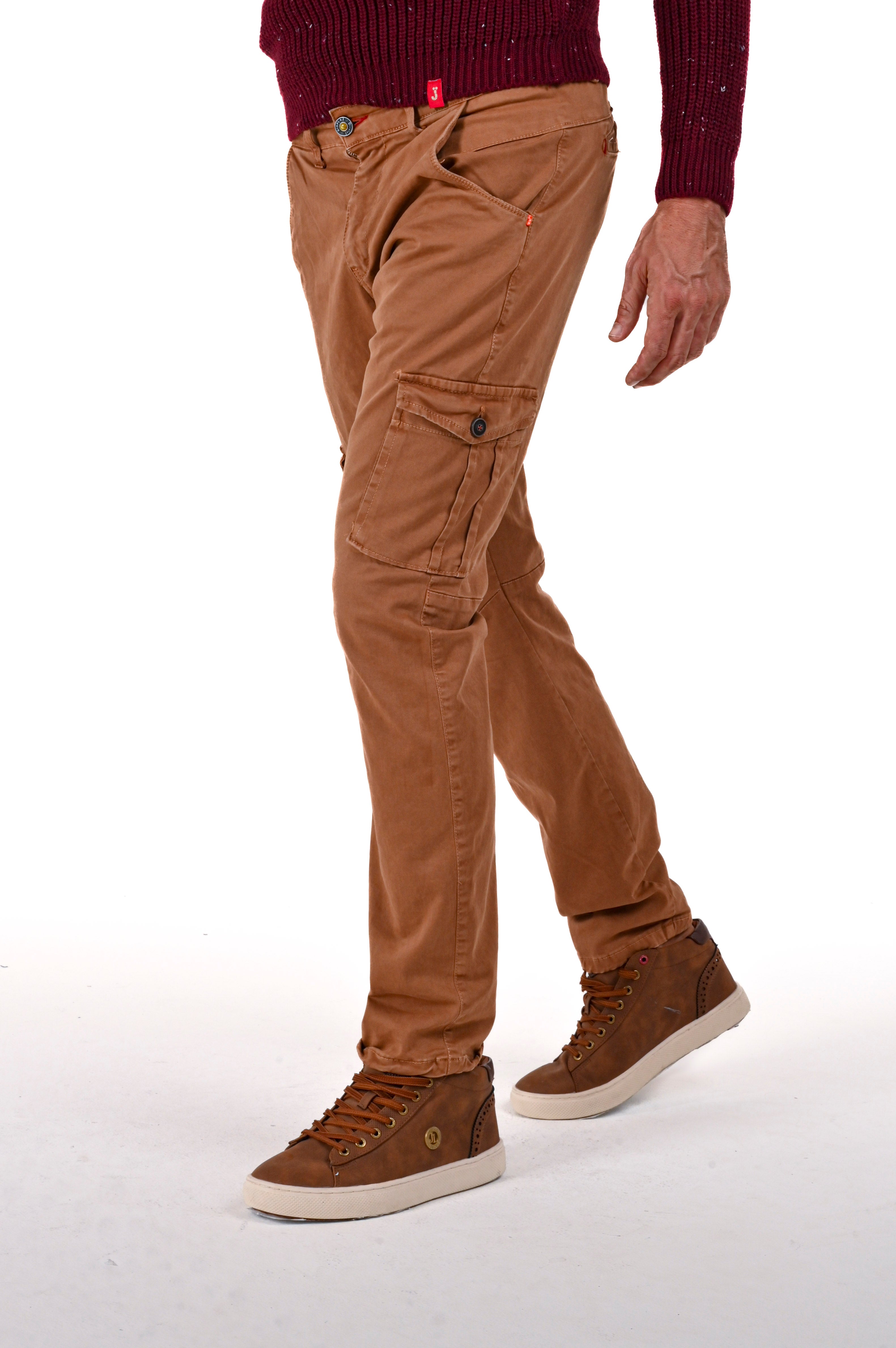 Pantaloni in cotone slim Cezanne FW24/25