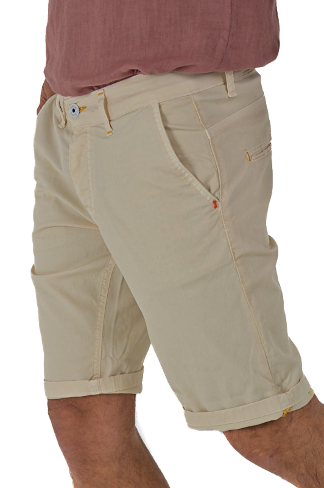 Bermuda in cotone slim Martin Maldive SS25