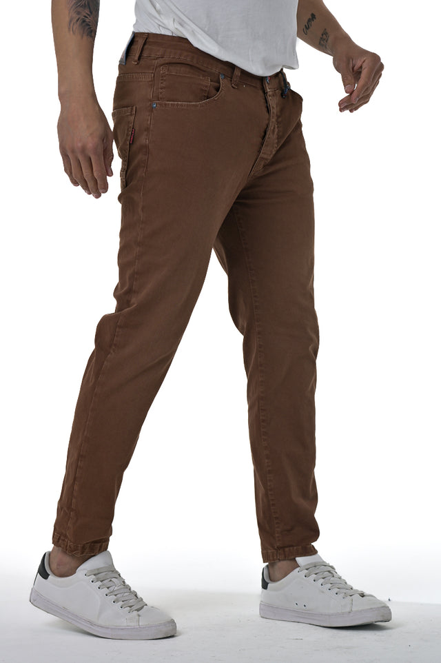 Pantaloni uomo in cotone regular fit AI 5624 in vari colori - Displaj