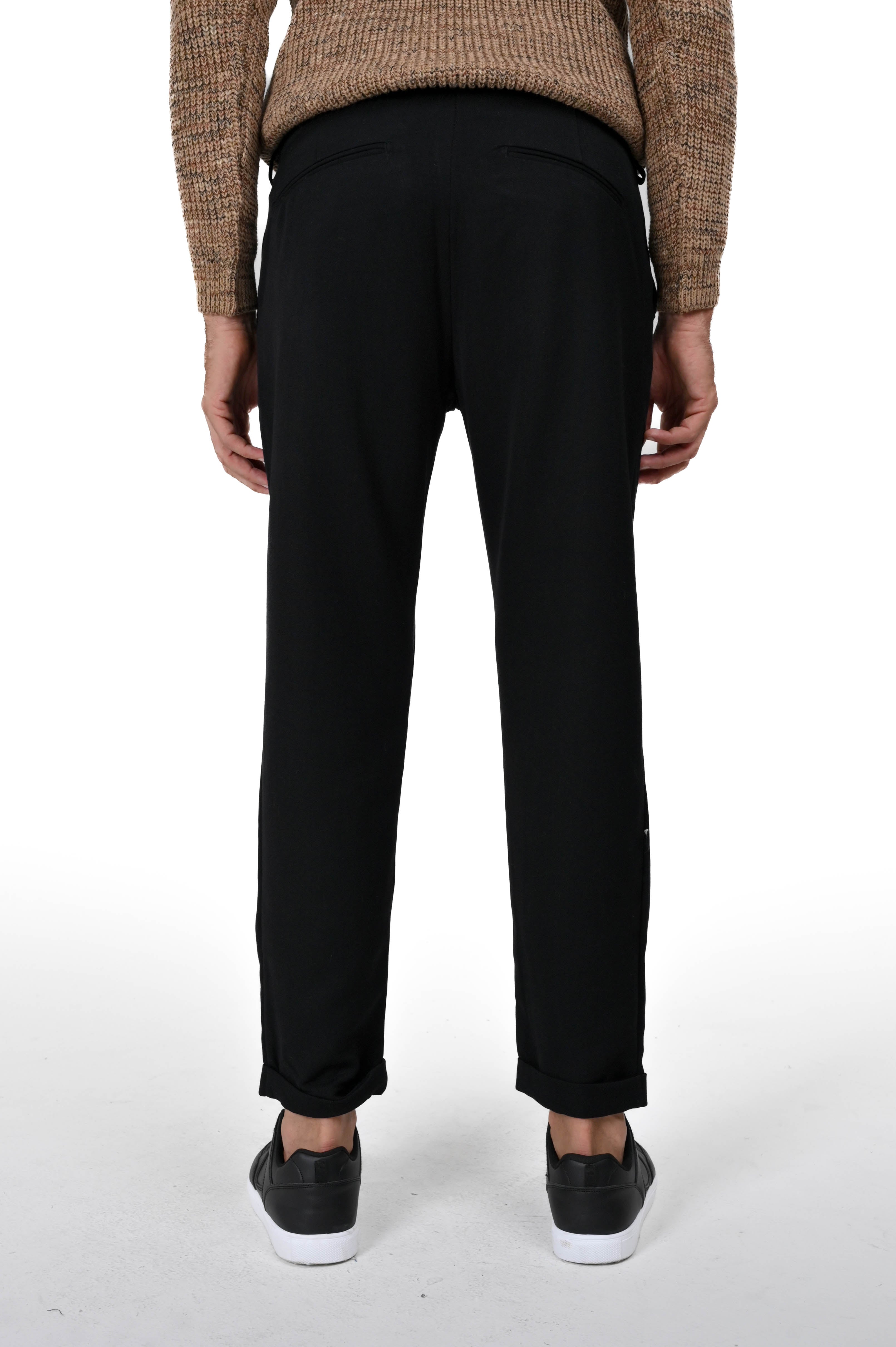 Classic slim Racket Wool earth trousers FW24/25
