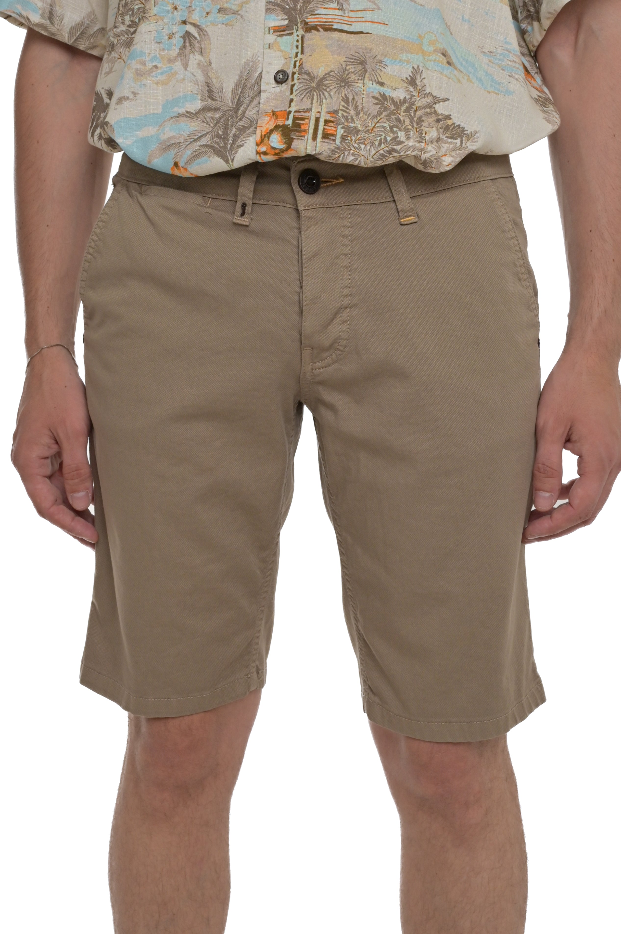 New Walter 15180 slim denim Bermuda shorts