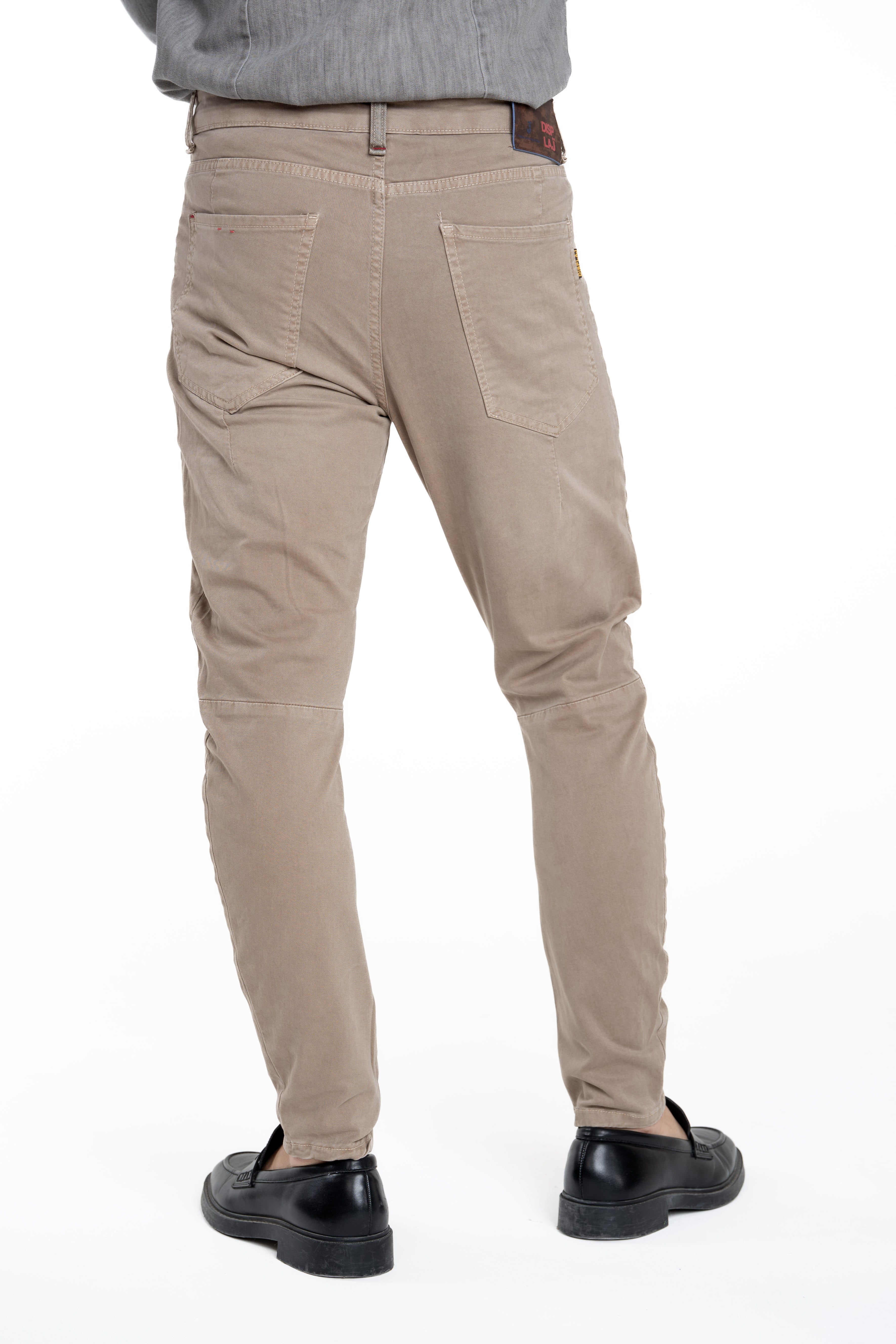 Kron Green Tapered Cotton Trousers FW24/25