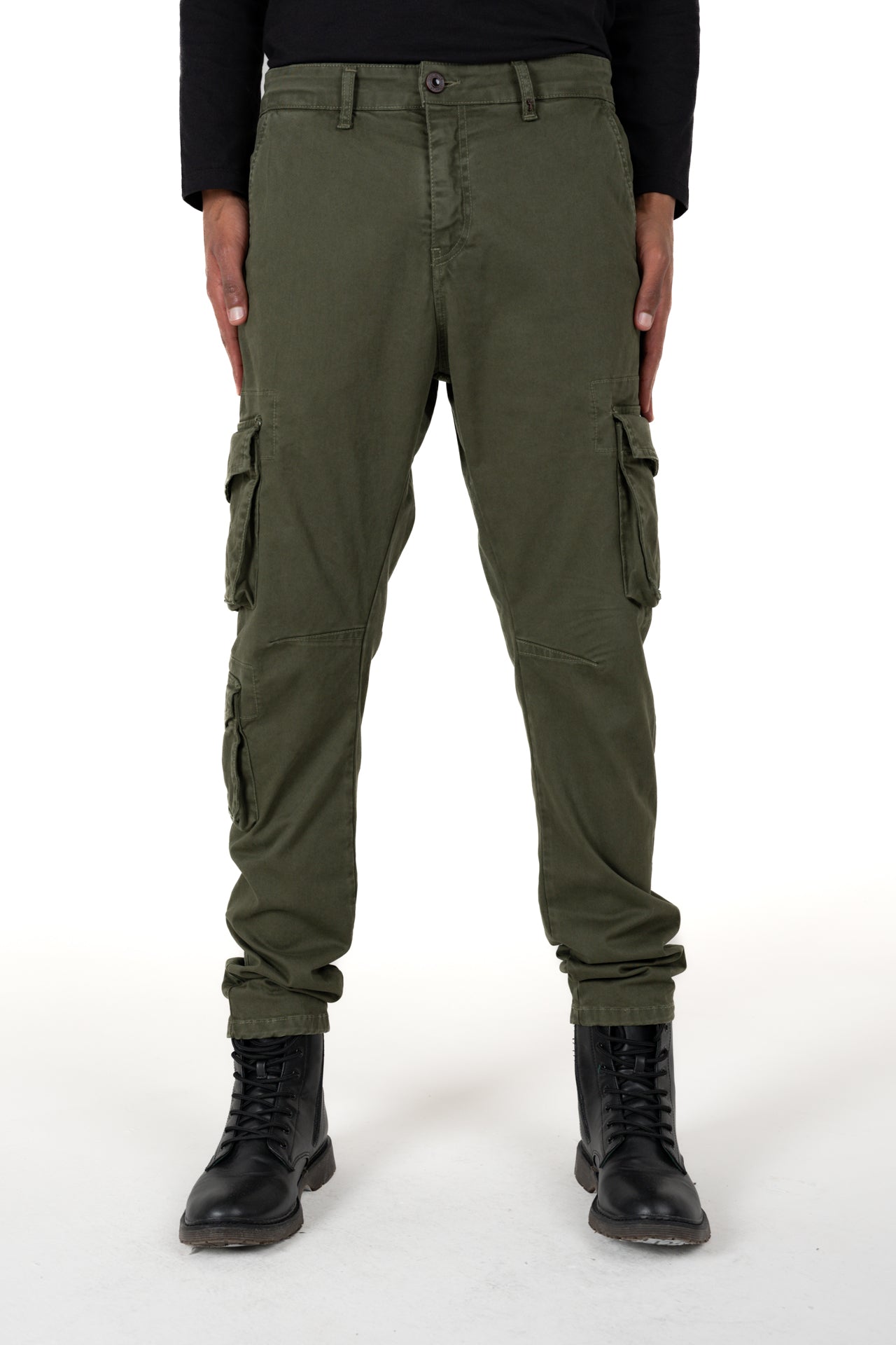 Pantaloni Regular Since Verde