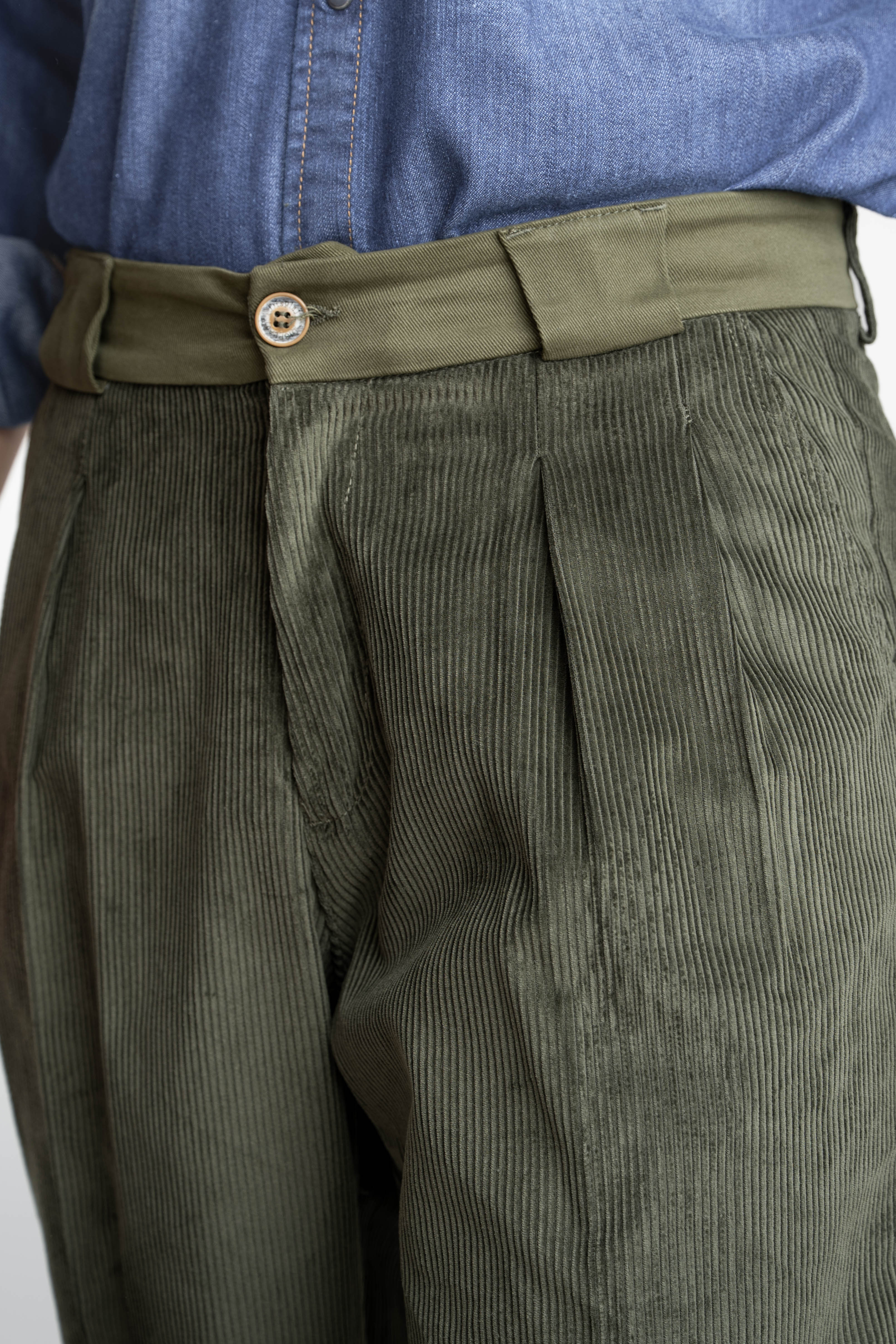 Pantaloni baggy Dance Velluto