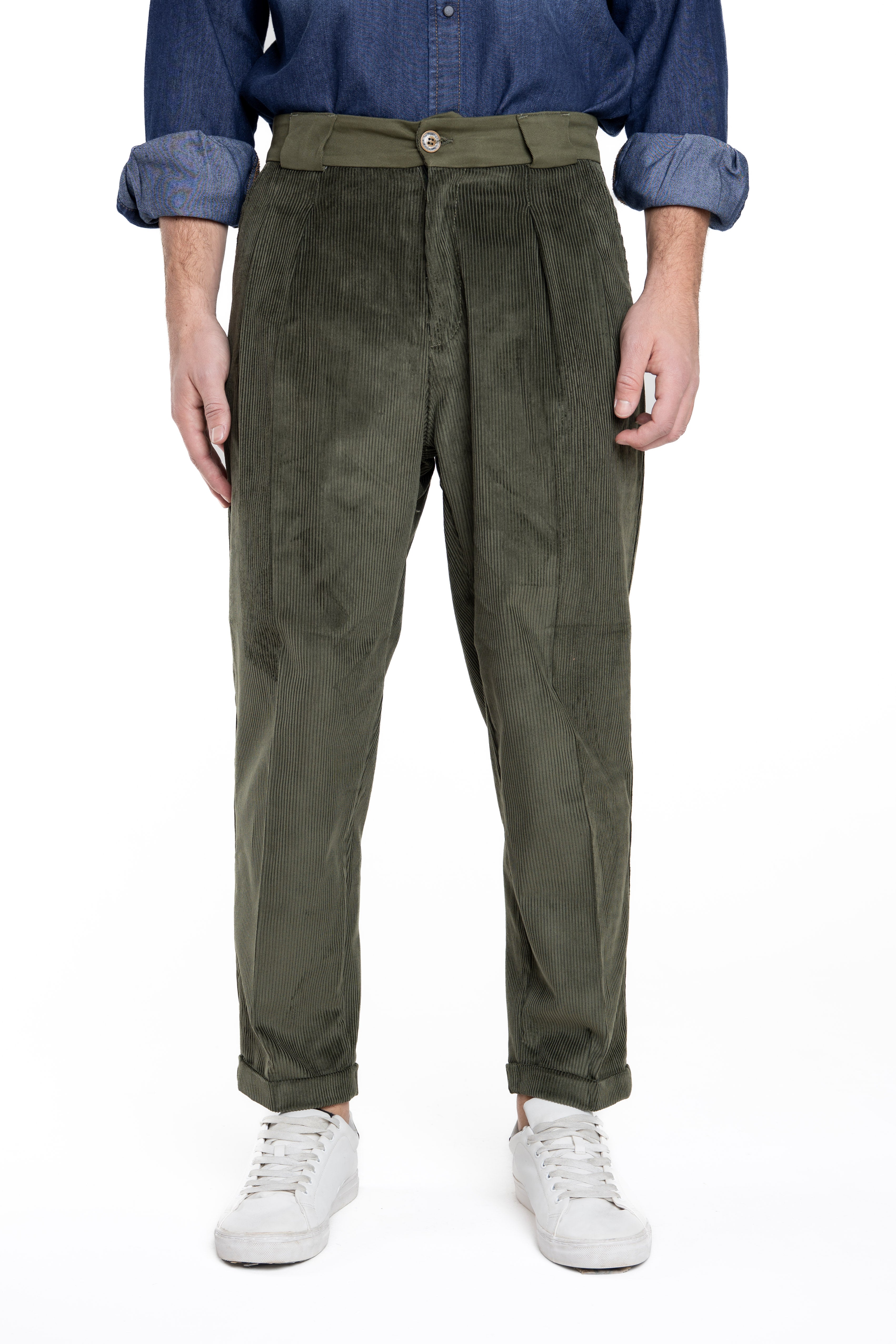 Pantaloni baggy Dance Velluto