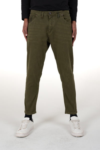Pantaloni Slim Life Bull Verde