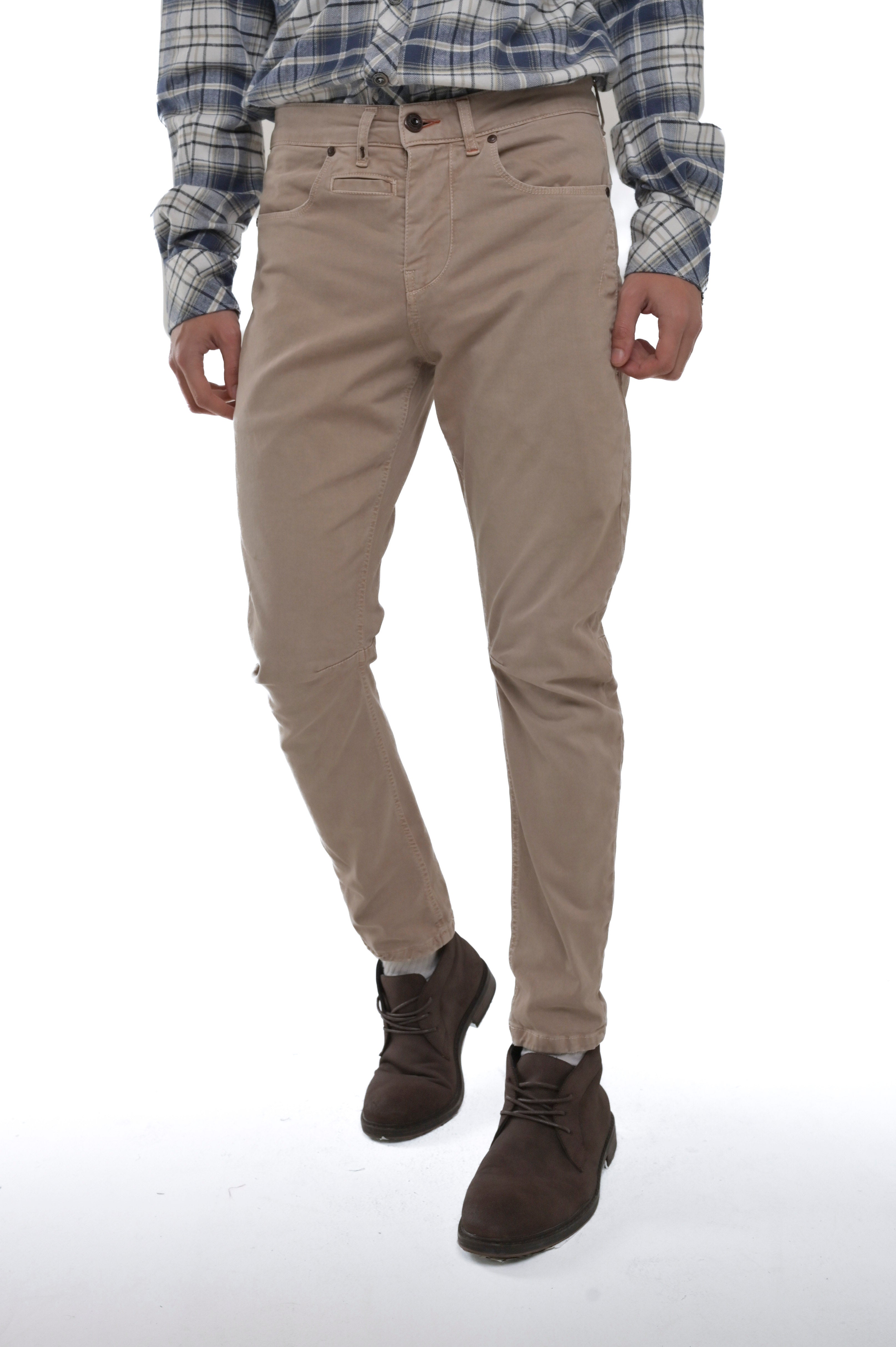 Pantaloni in cotone tapered Vertigo FW23/24