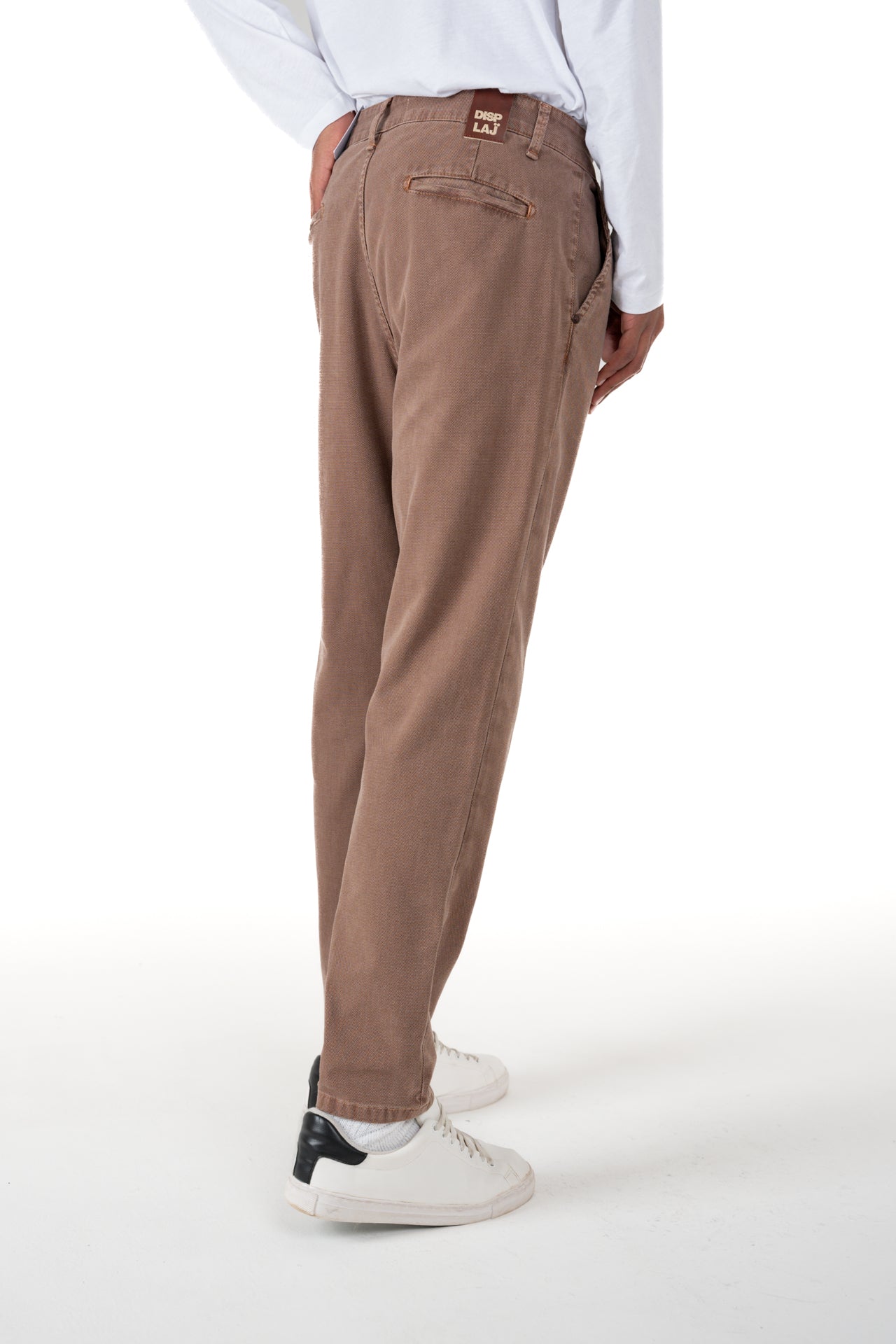 Pantaloni carrot New Private Kamari mattone