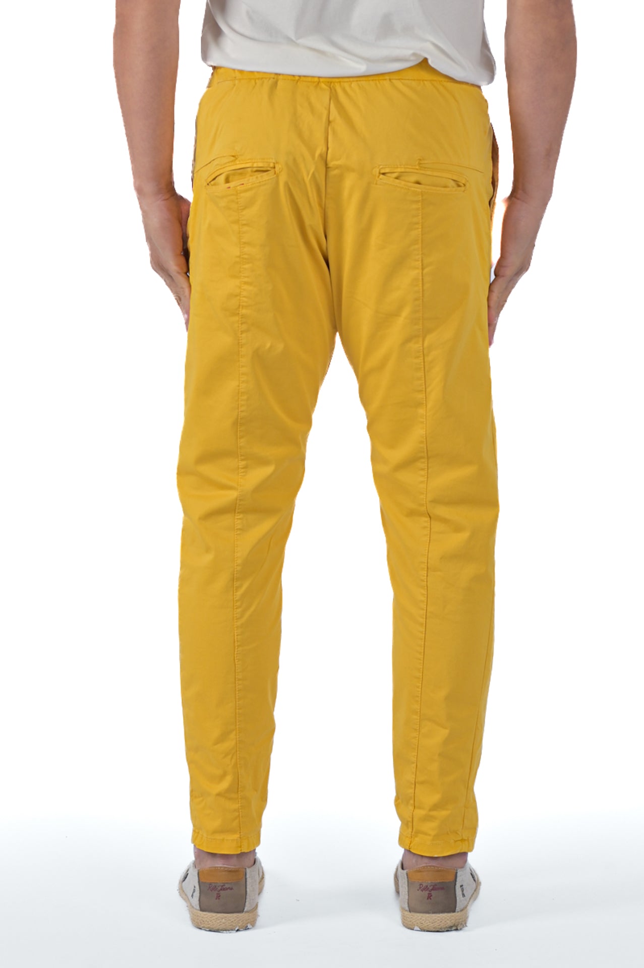 Pantaloni in cotone tapered Roby Raso SS23