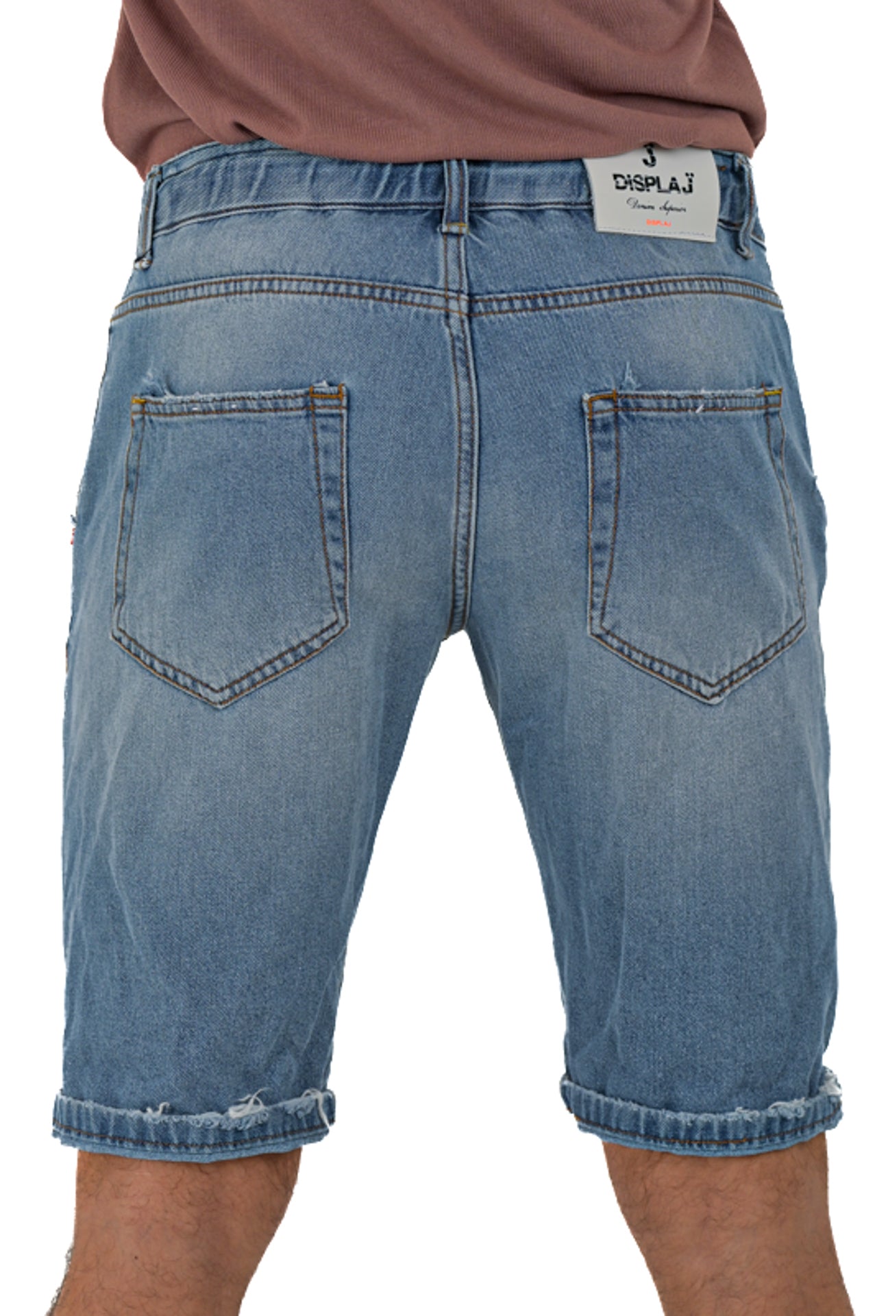 New Walter PR18 SS25 slim denim shorts