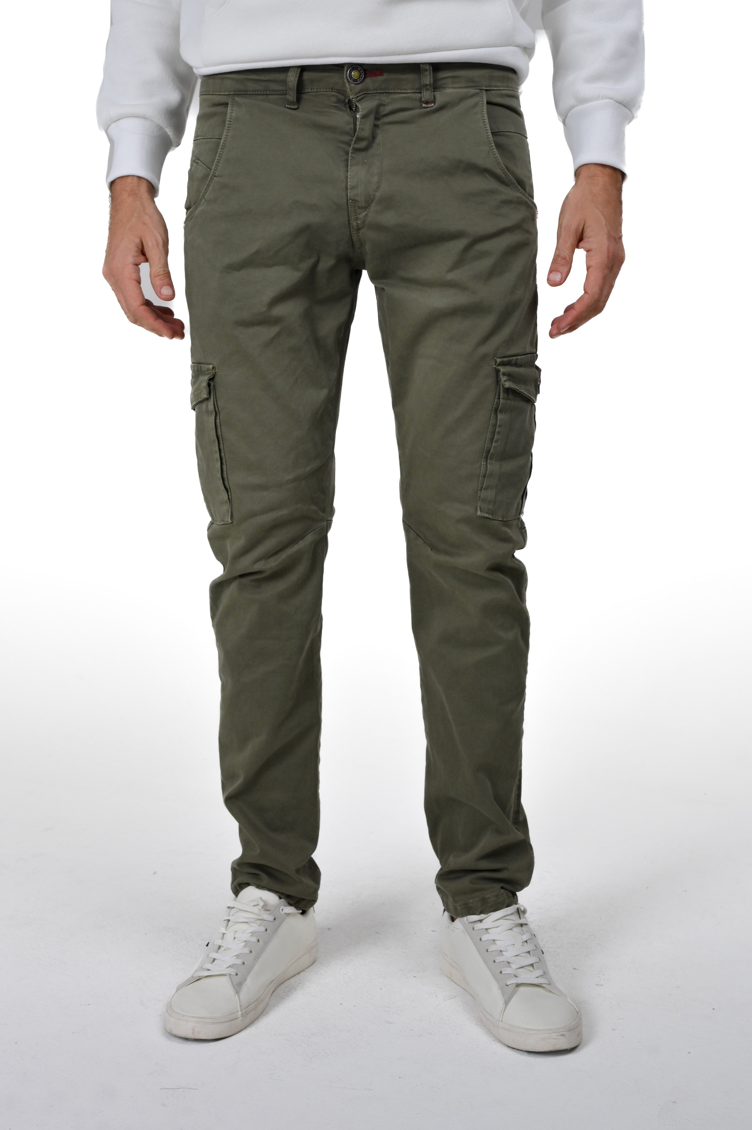 Pantaloni in cotone slim Cezanne FW24/25