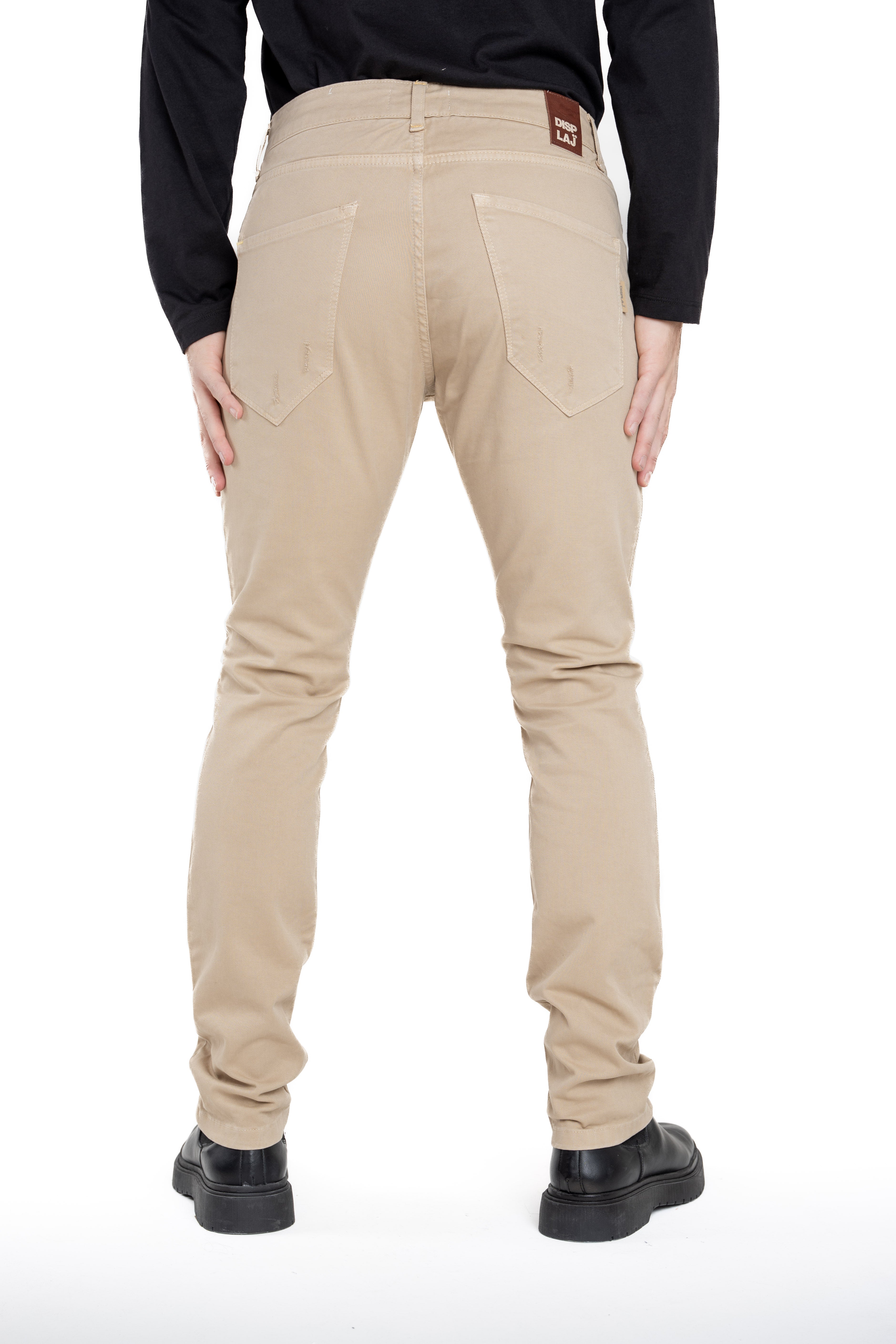 Pantaloni Slim New London Bull Beige