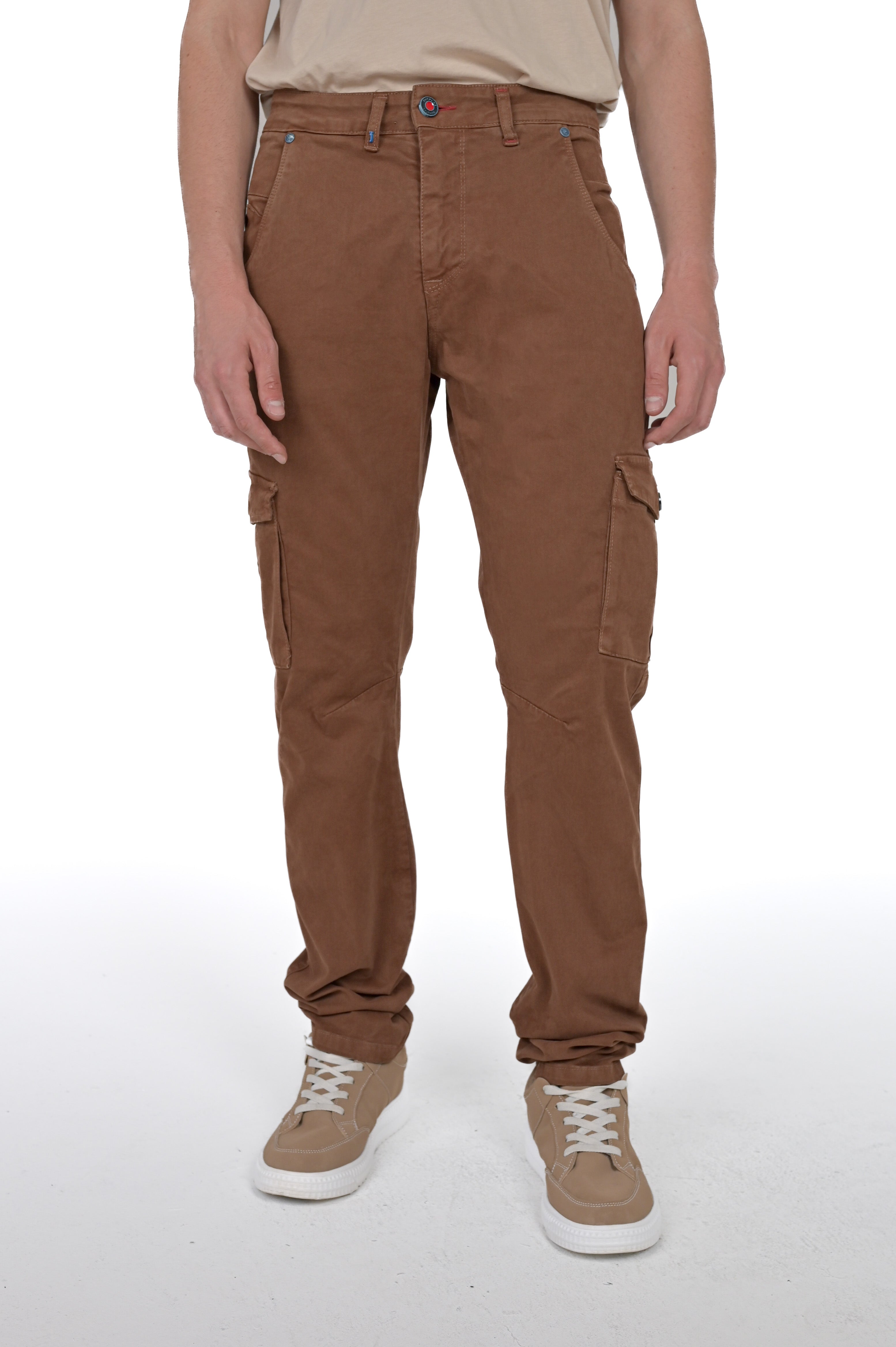 Pantaloni in cotone slim Cezanne FW24/25