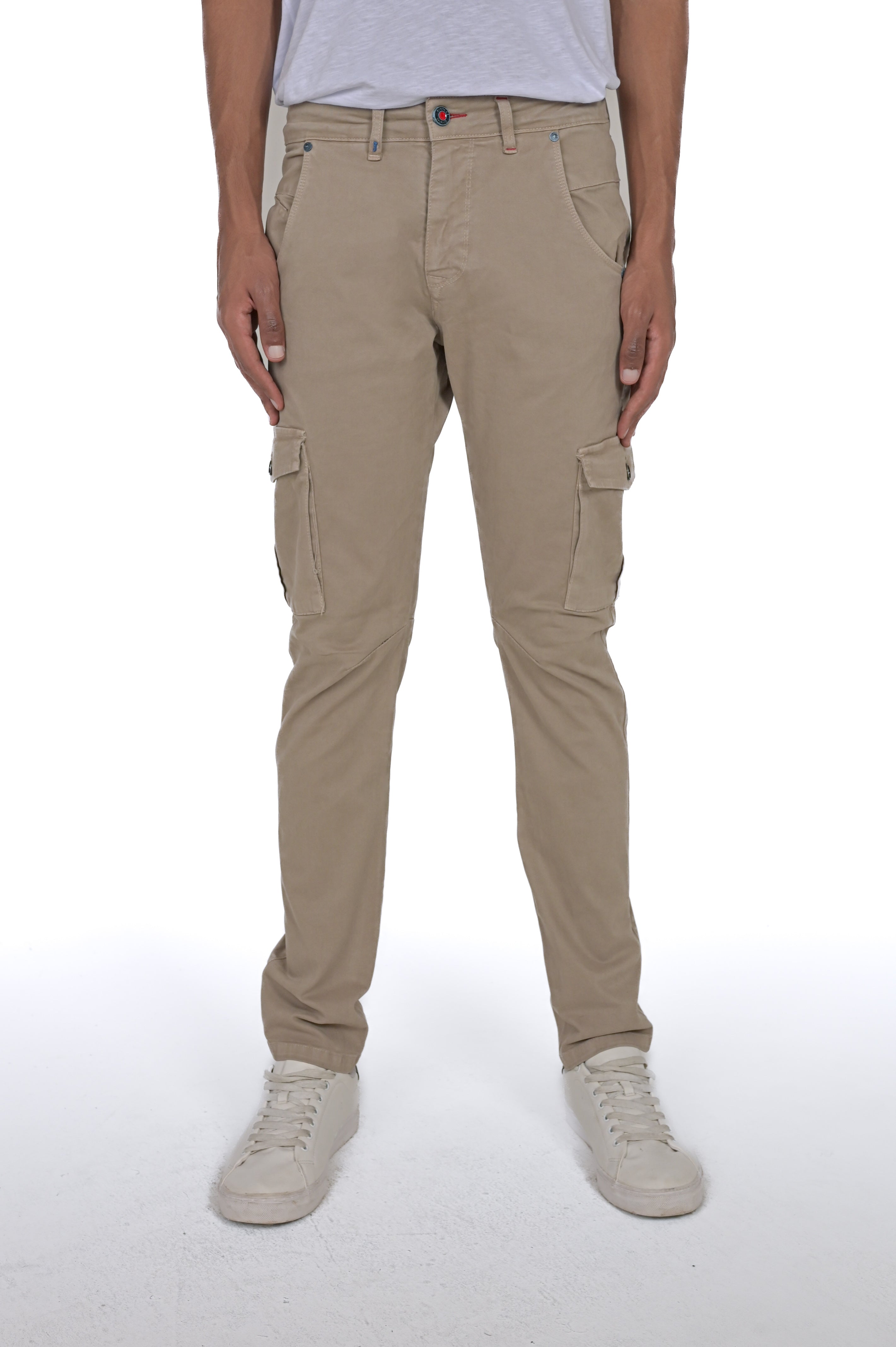 Pantaloni in cotone slim Cezanne FW24/25